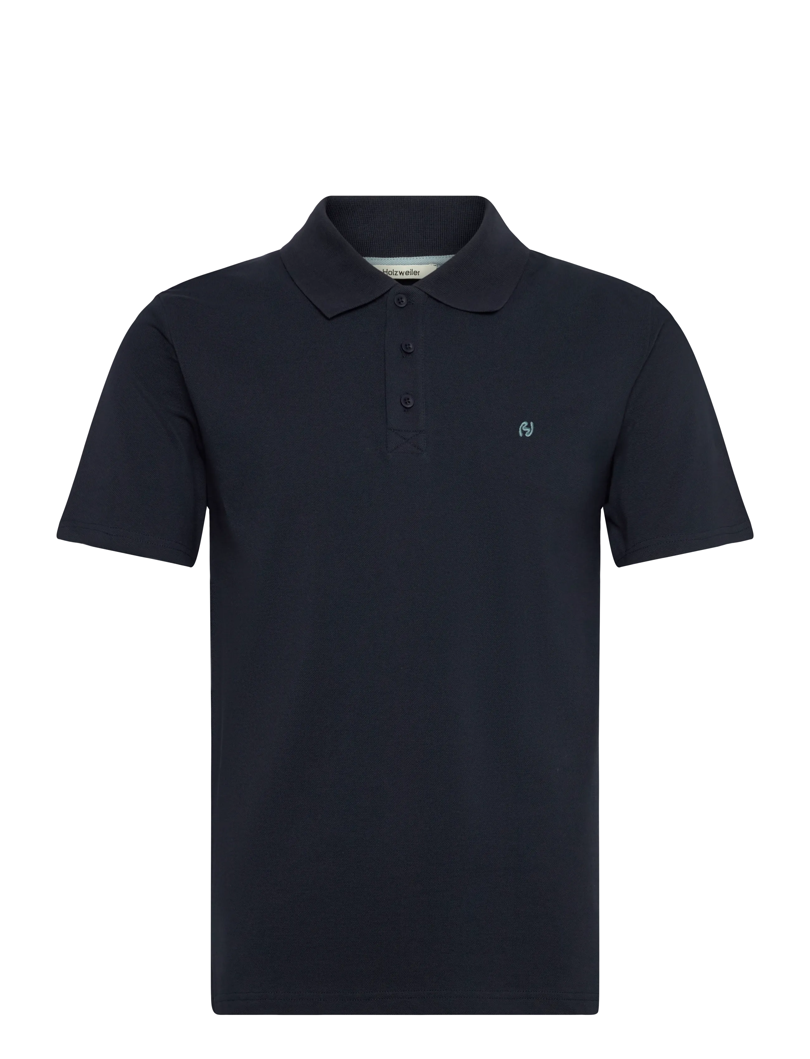 HOLZWEILER Slim Pique - Kleidung - NAVY / navy