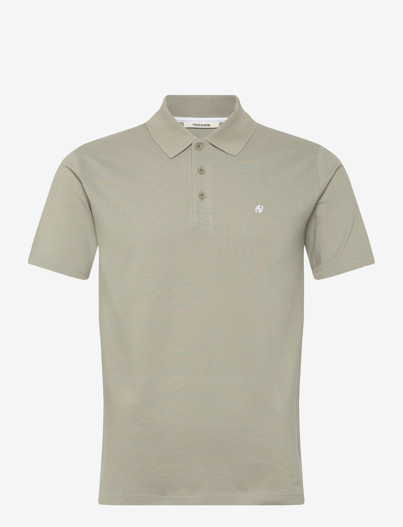 HOLZWEILER - Slim Pique - polo krekli ar īsām piedurknēm - teal - 1