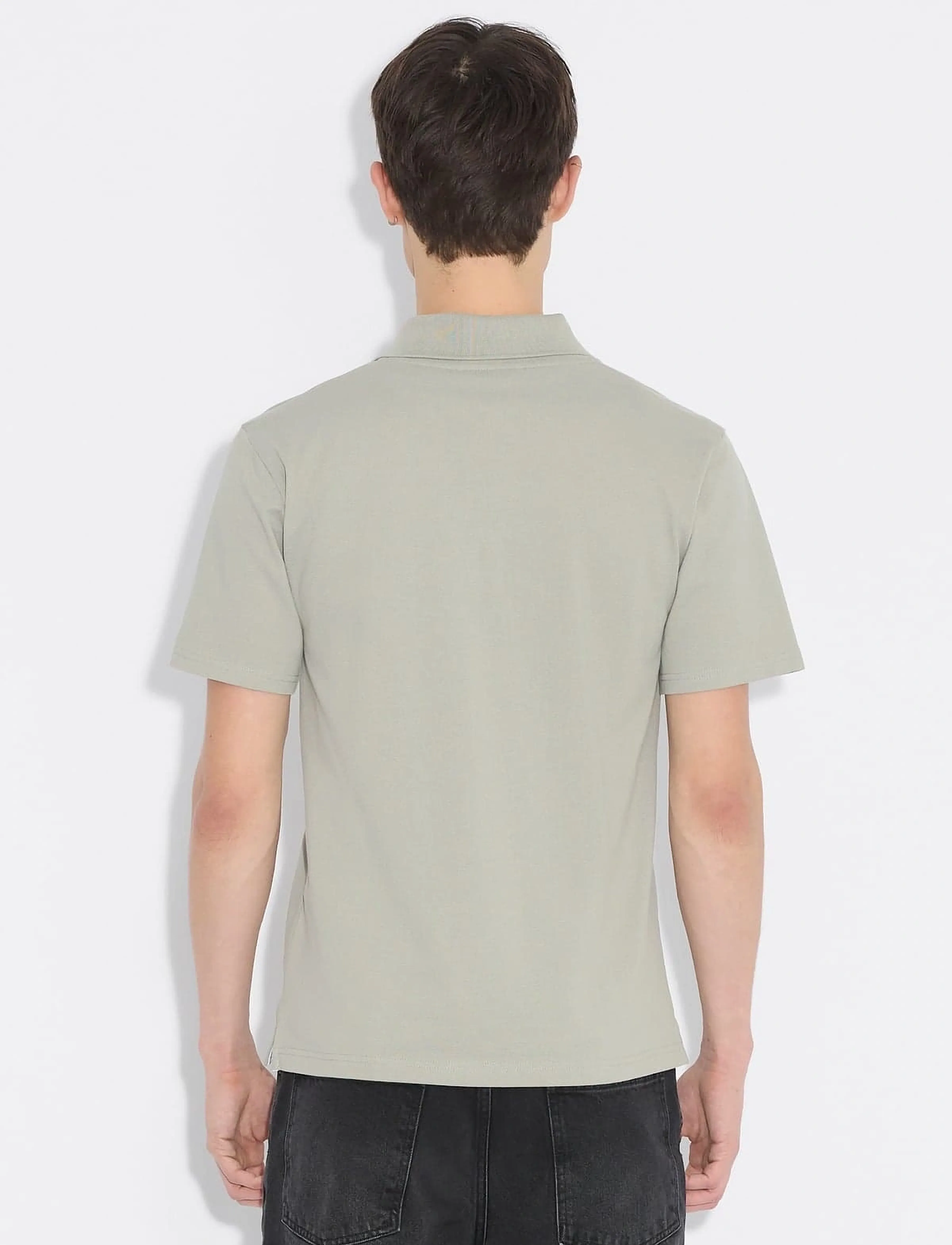 HOLZWEILER - Slim Pique - lühikeste varrukatega polod - teal - 4