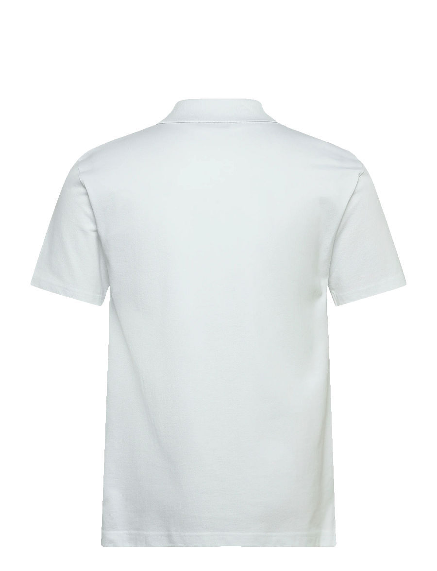 HOLZWEILER - Slim Pique - short-sleeved polos - white - 2