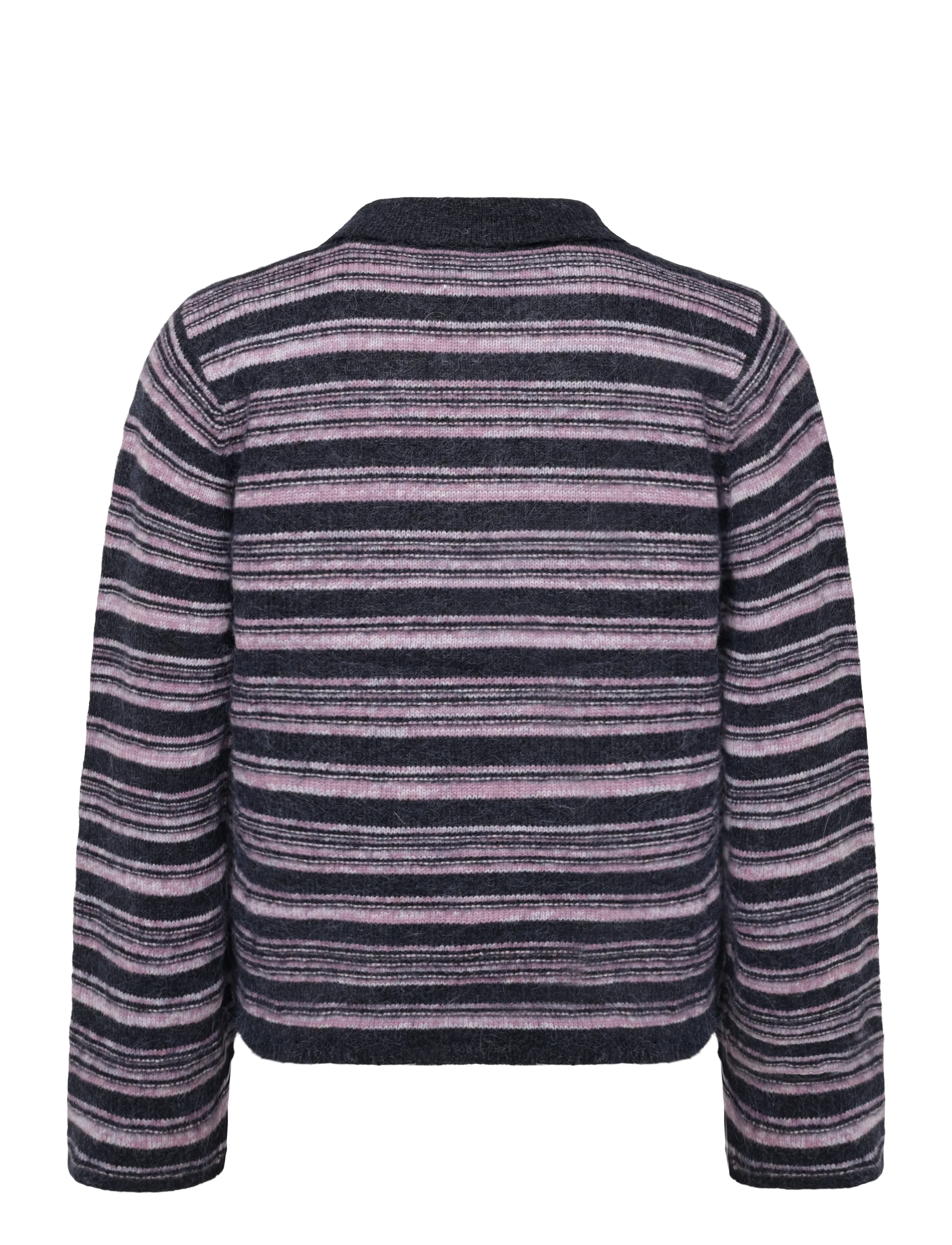 HOLZWEILER - Olivia Wool Polo Sweater - pullover - lilac mix - 1
