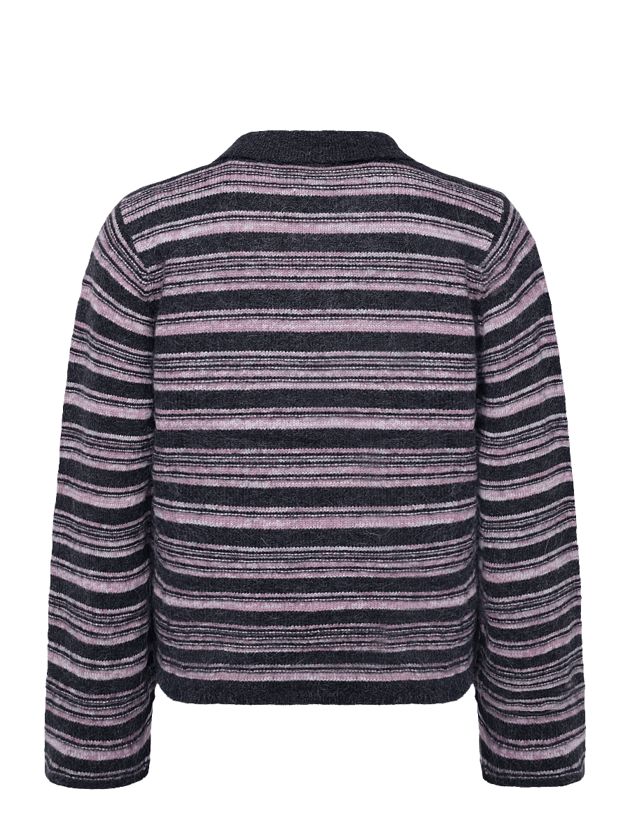 HOLZWEILER - Olivia Wool Polo Sweater - pullover - lilac mix - 1
