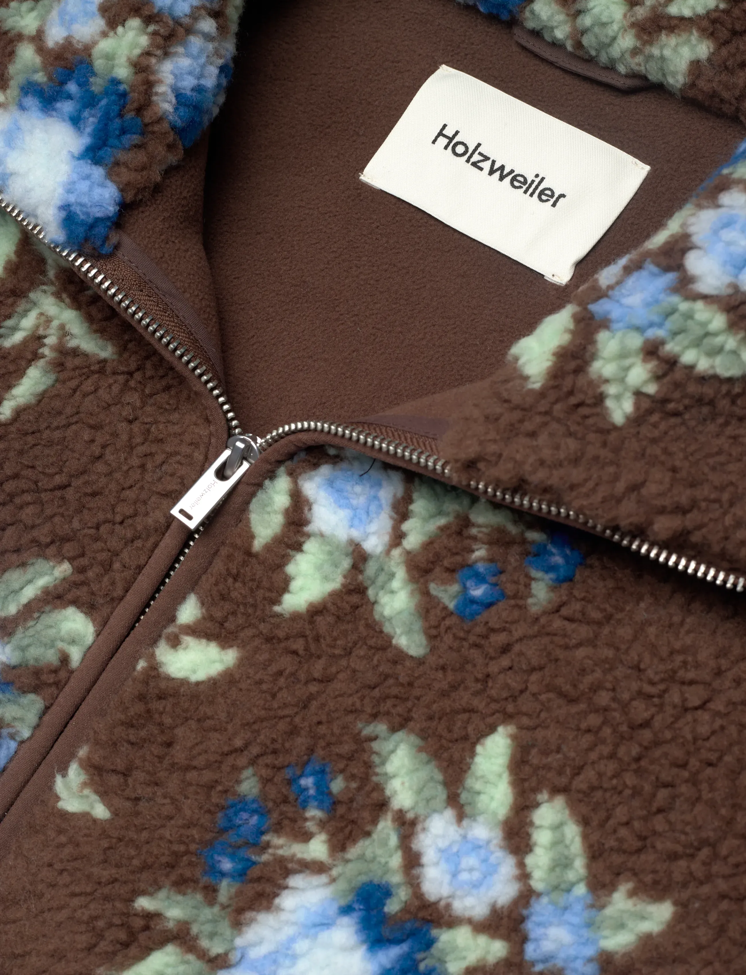 HOLZWEILER - Rype Fleece Jacket - tunna jackor - brown mix - 4