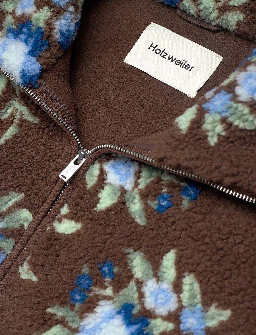 HOLZWEILER - Rype Fleece Jacket - kevyet takit - brown mix - 4