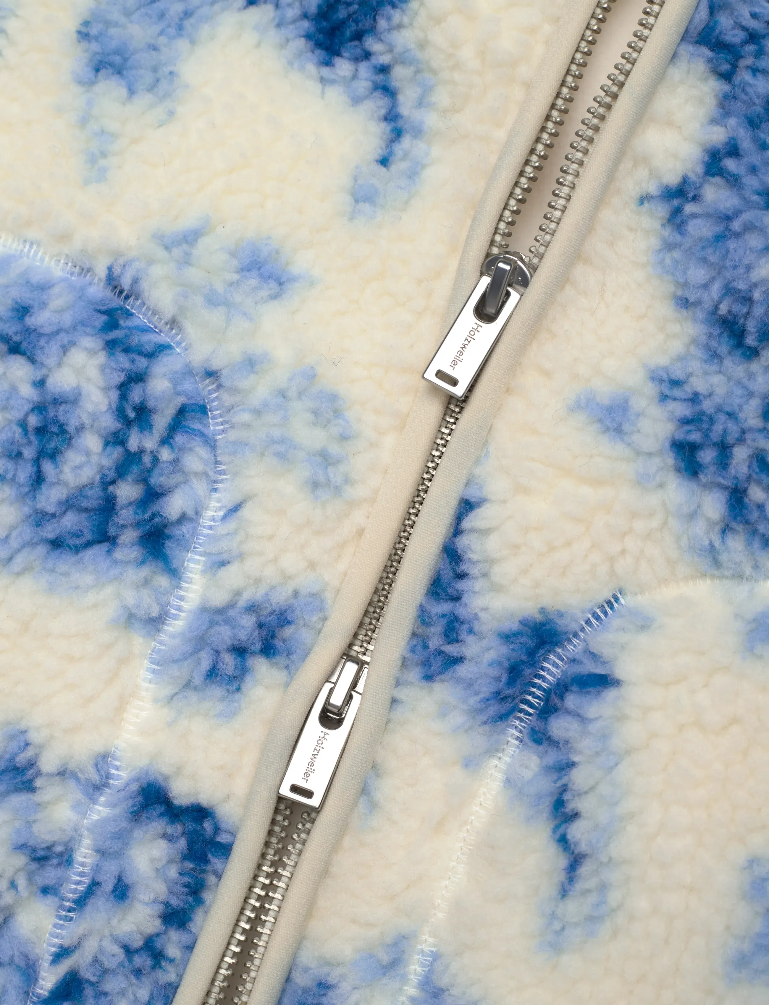 HOLZWEILER - Rype Fleece Jacket - striukės ir švarkeliai - white mix - 4