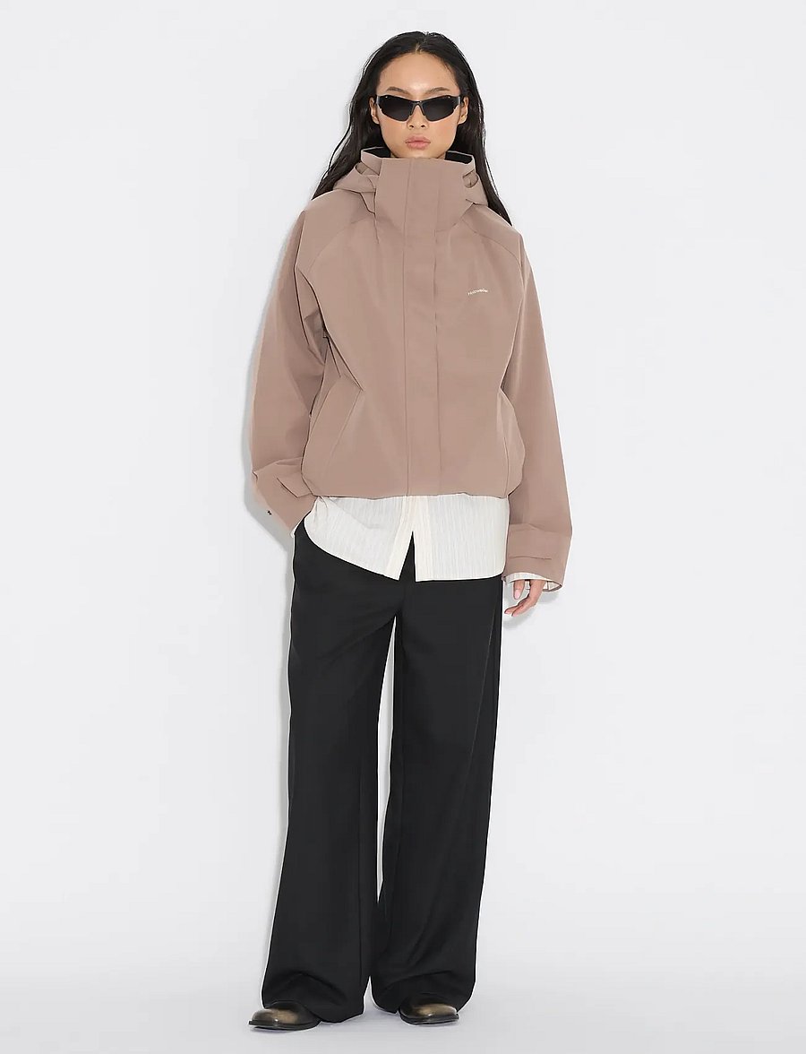 HOLZWEILER - Flow Jacket - windbreakers - taupe - 0
