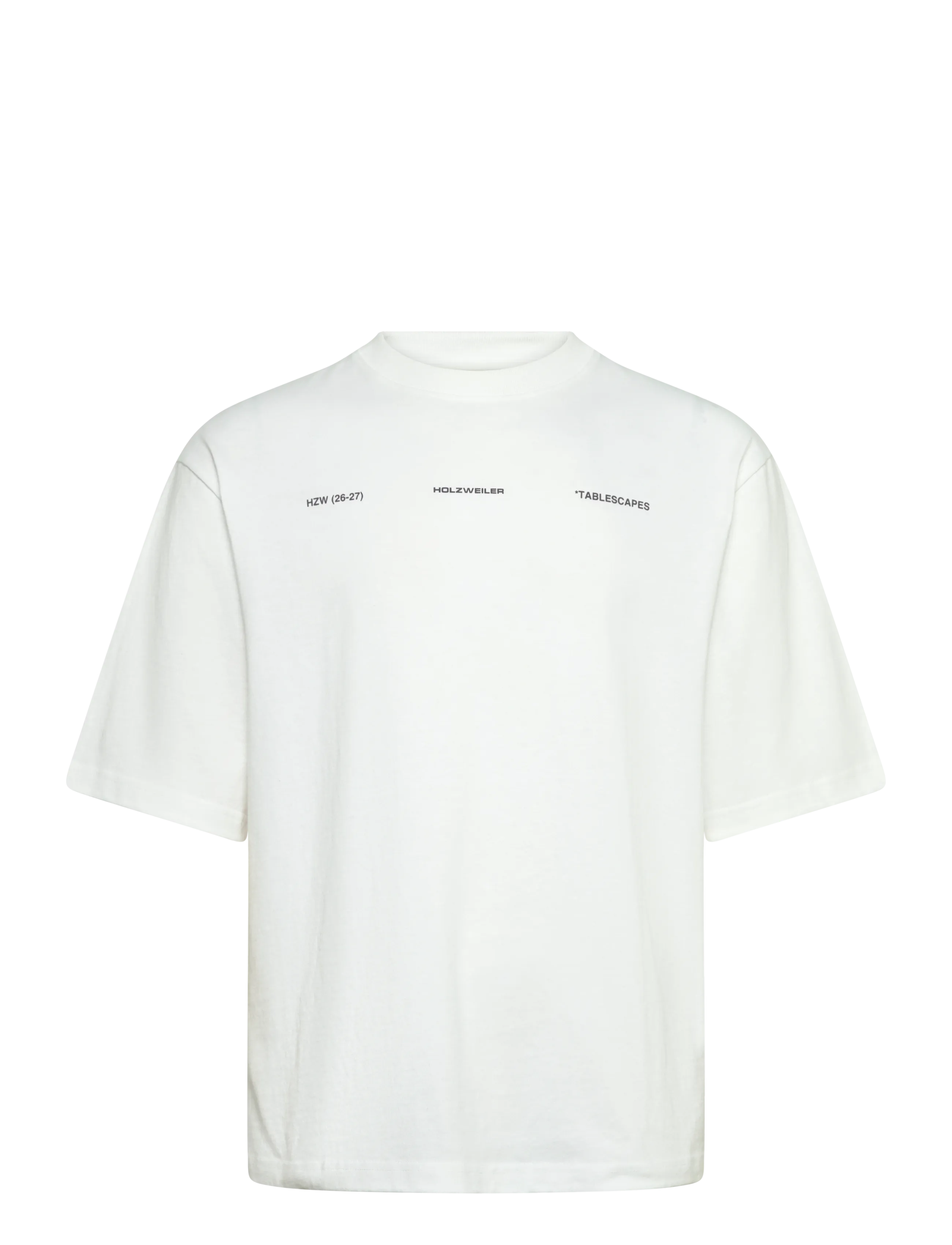 HOLZWEILER Ranger National Paint Tee - Kleidung - WHITE / white