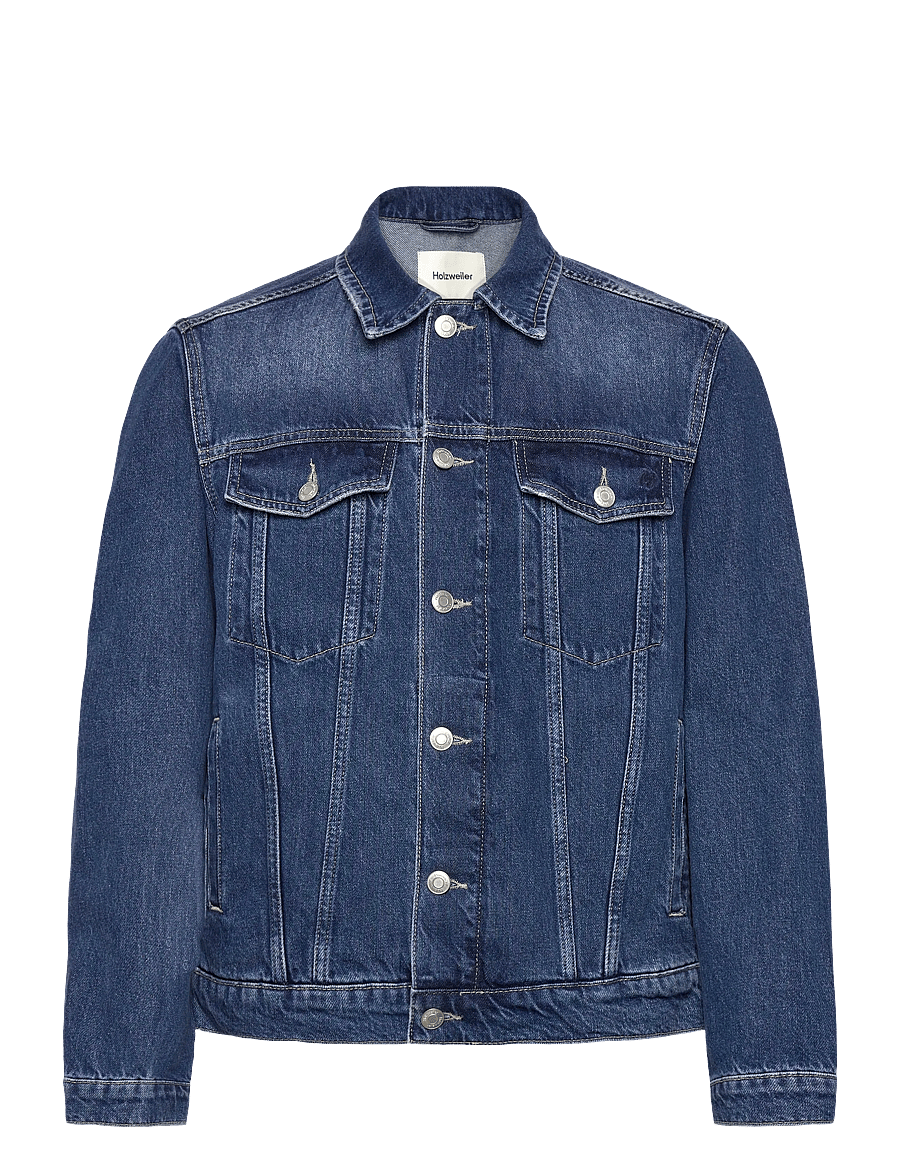 HOLZWEILER - M Regular Denim Jacket - ofodrade jeansjackor - blue - 1