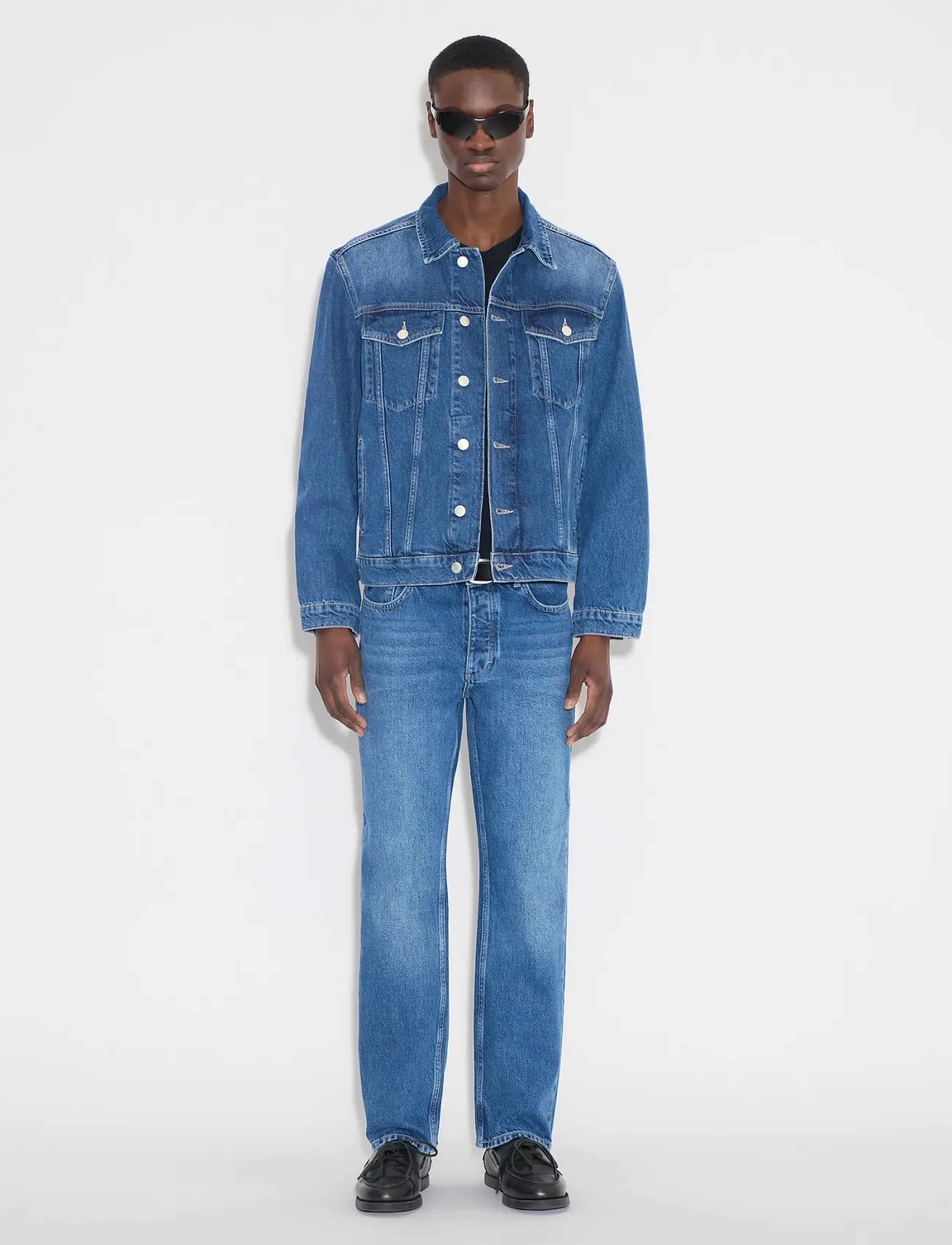HOLZWEILER M Regular Denim Jacket, S, Blue, Denim > Unlined Denim Jackets, Herre