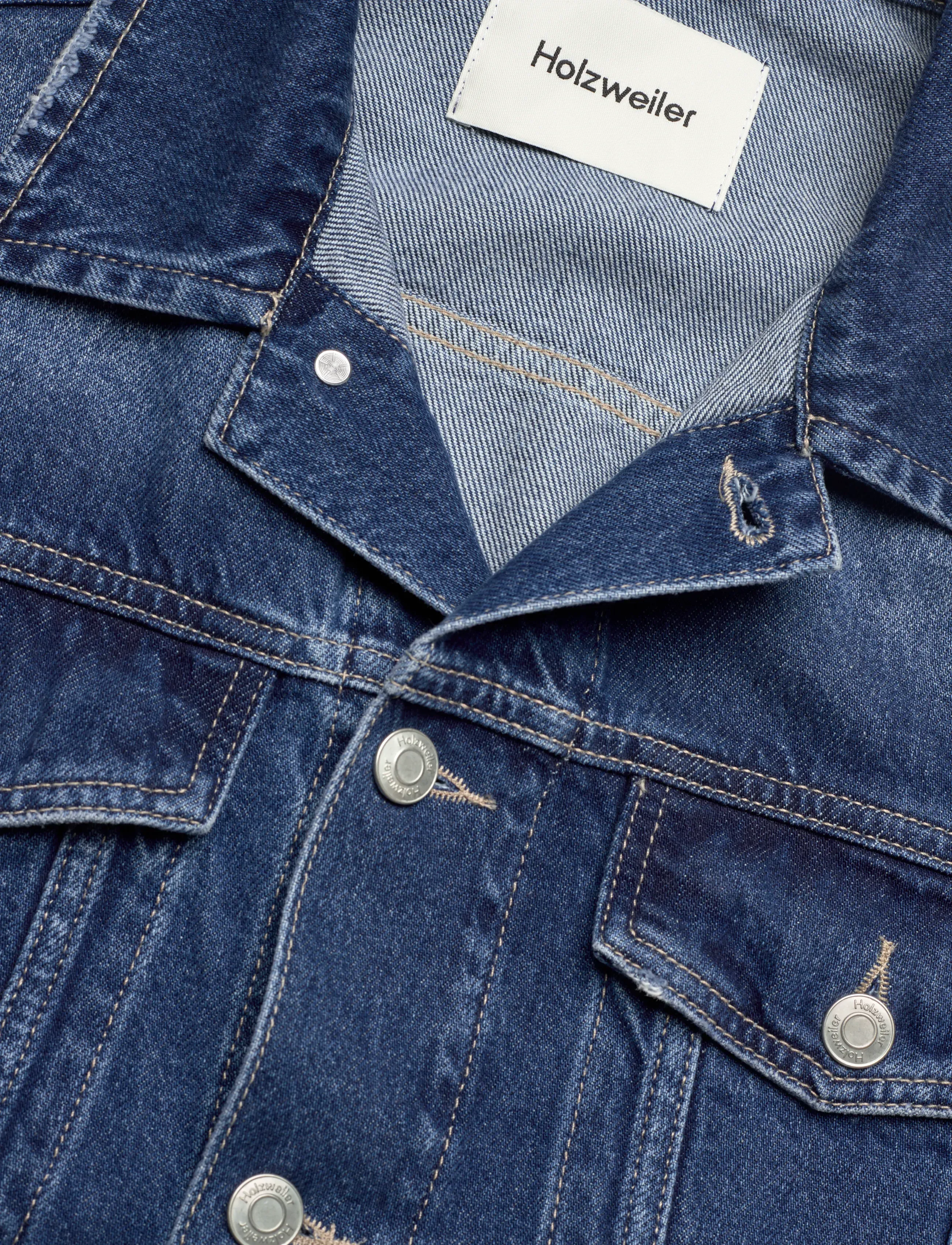 HOLZWEILER - M Regular Denim Jacket - jeansjacken - blue - 3