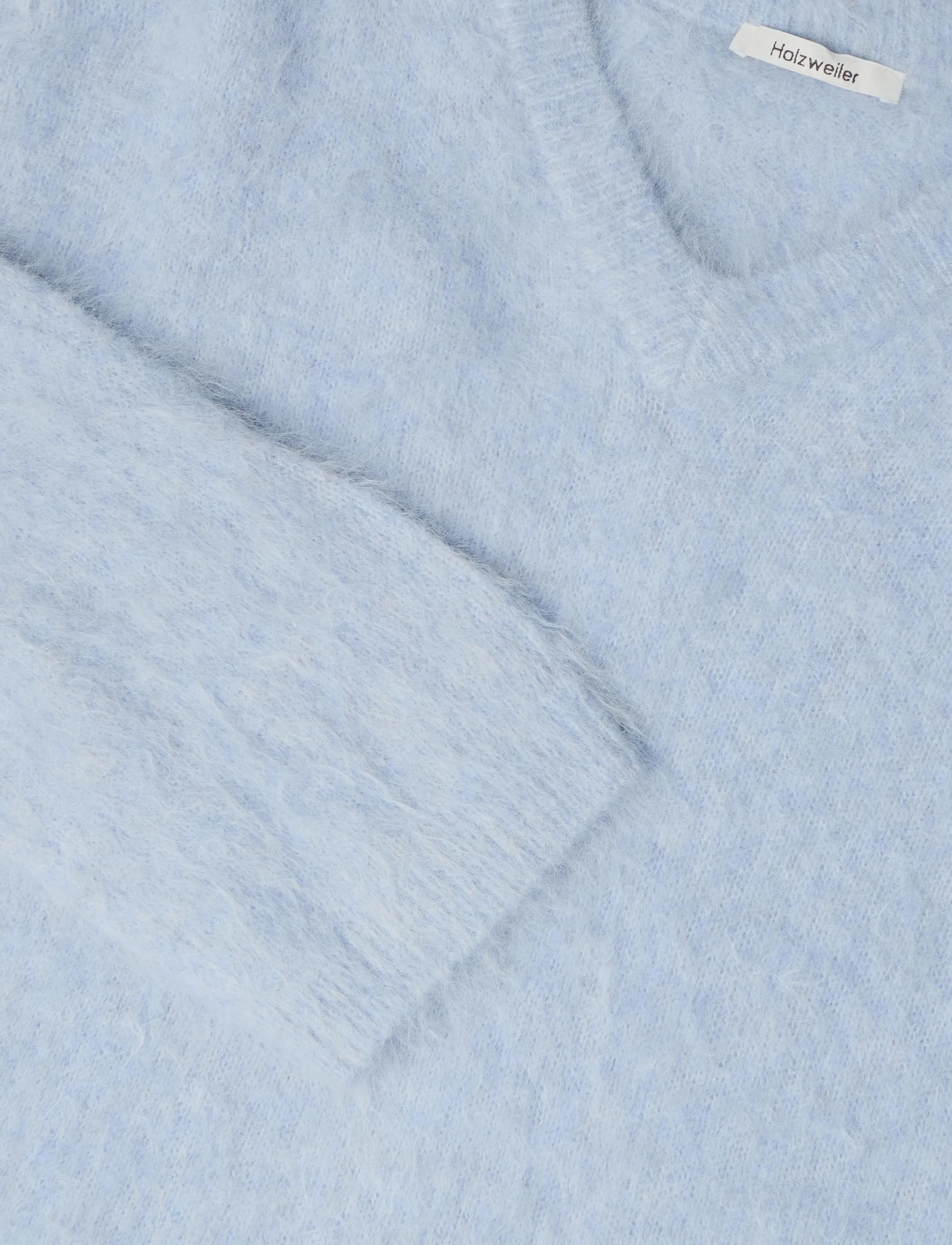 HOLZWEILER - Mona Alpaca V-Neck Sweater - lt. blue - 2