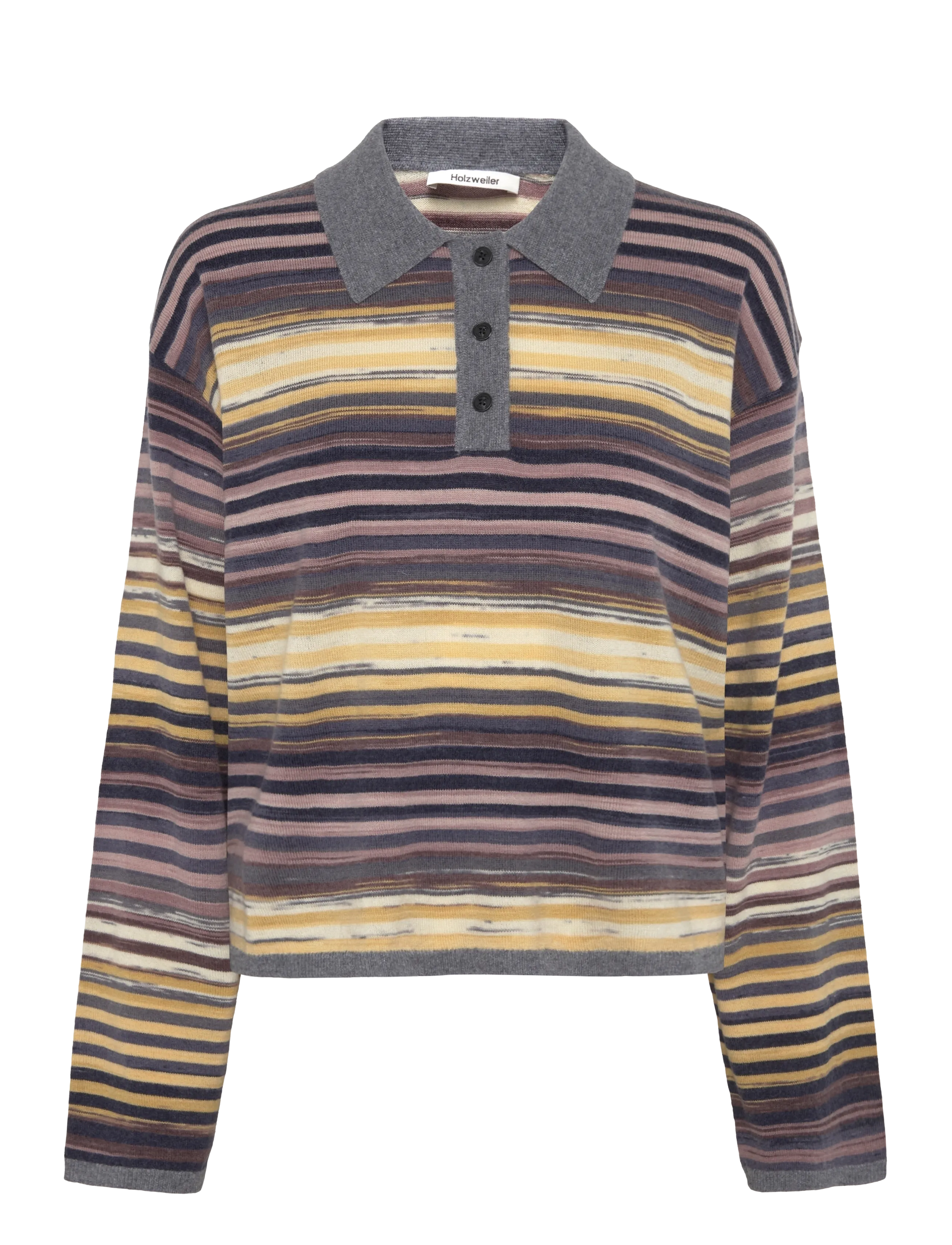 HOLZWEILER Luna Space Yarn Polo - Riided - MULTICOLOR / multi