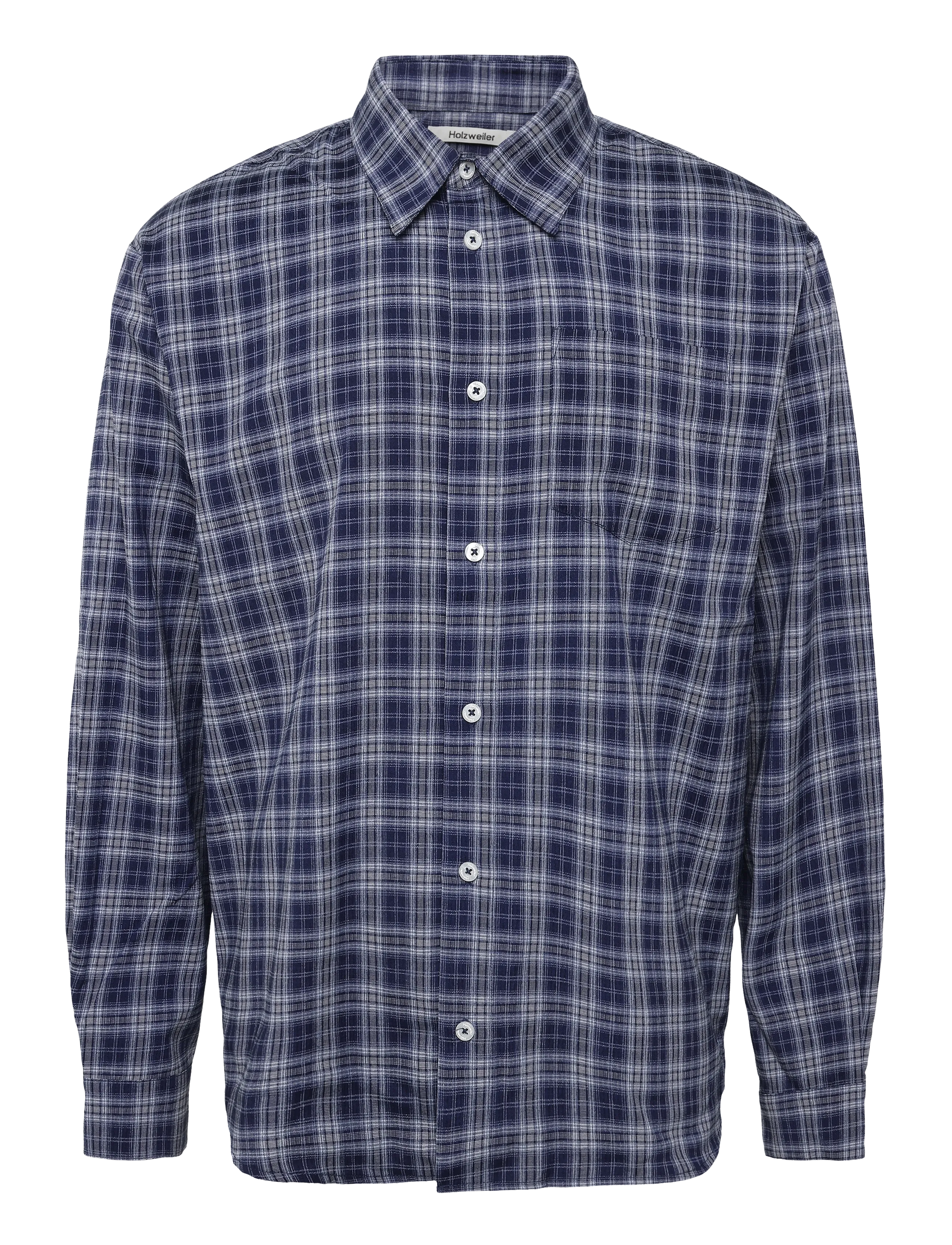 HOLZWEILER Fjord Check Shirt - HOLZWEILER - BLUE CHECK / blue