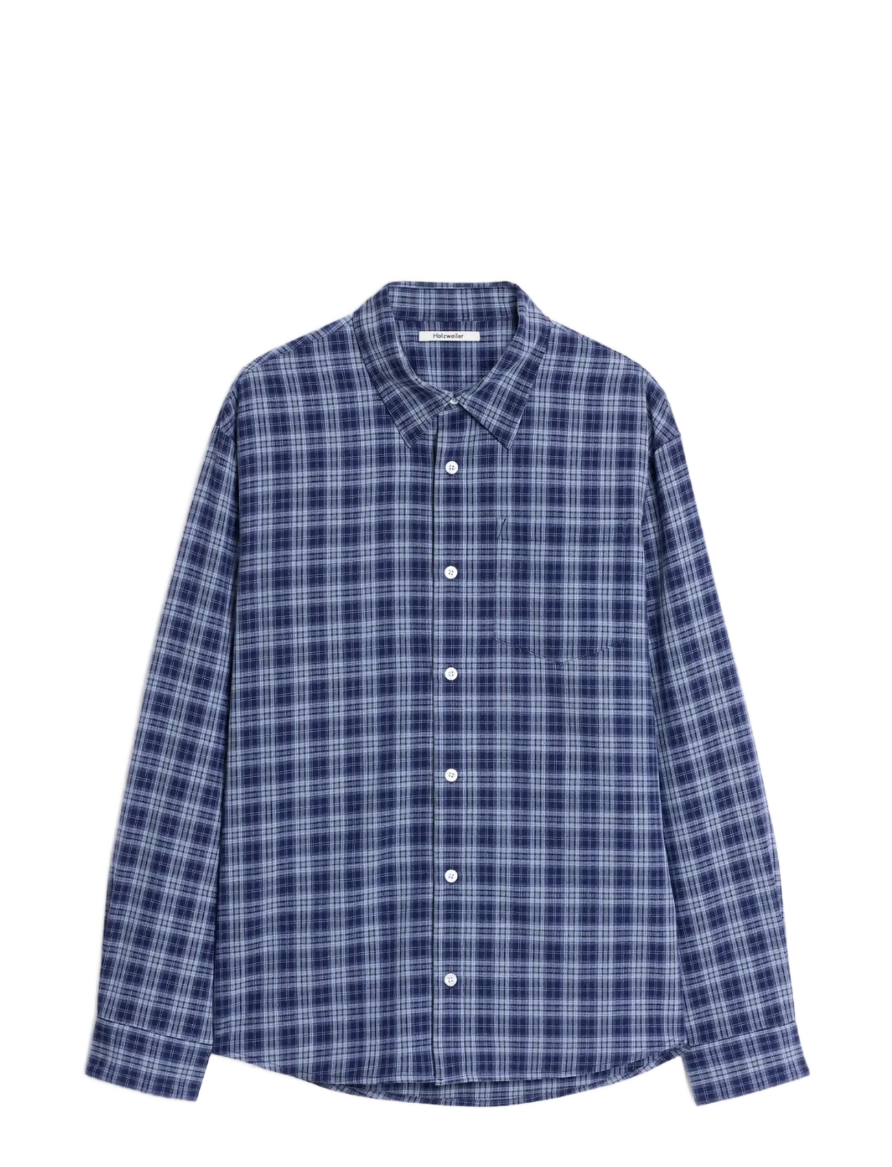 HOLZWEILER Fjord Check Shirt - Inspiratsioon - BLUE CHECK / blue