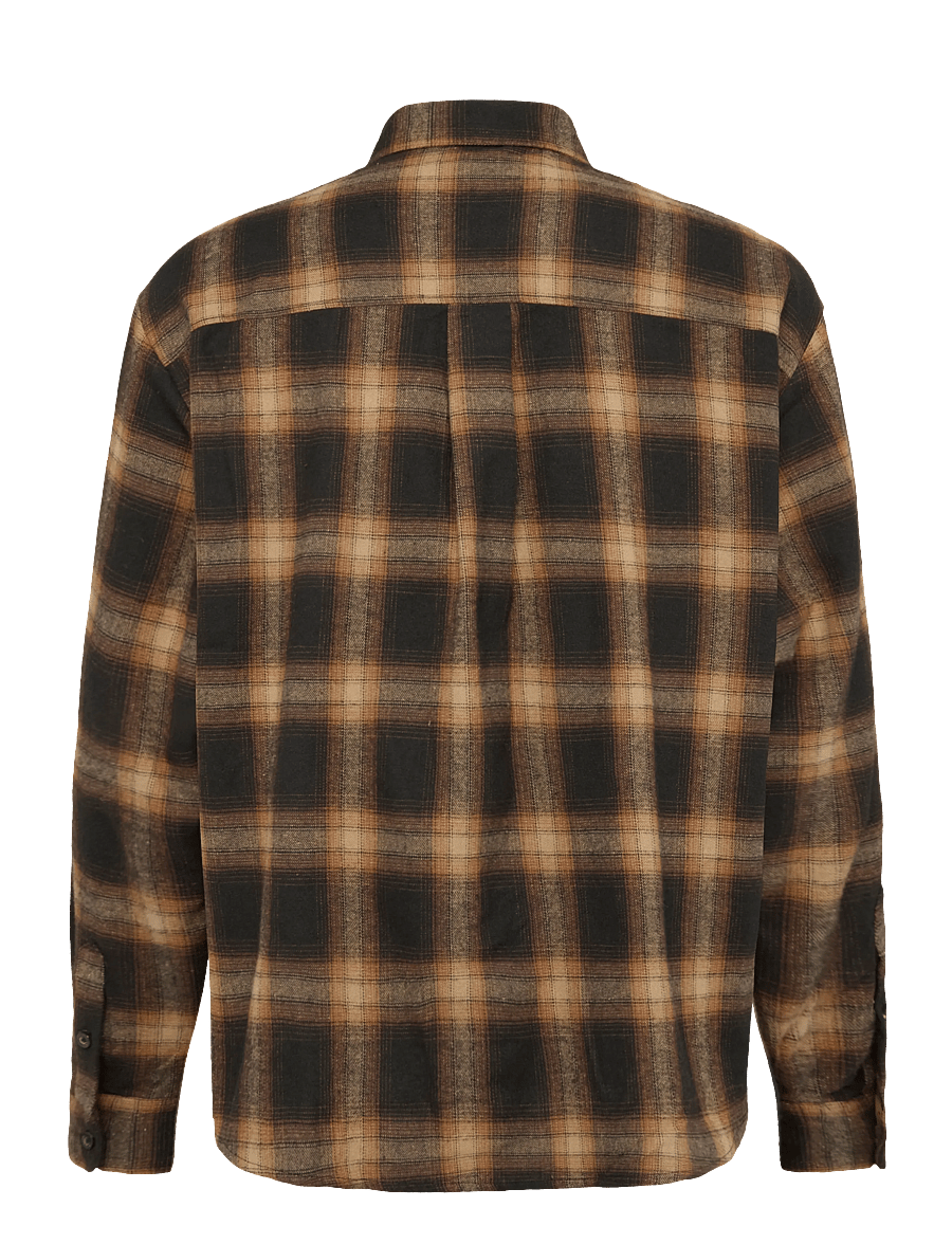 HOLZWEILER - Harbor Shirt - flanellipaidat - brown check - 1