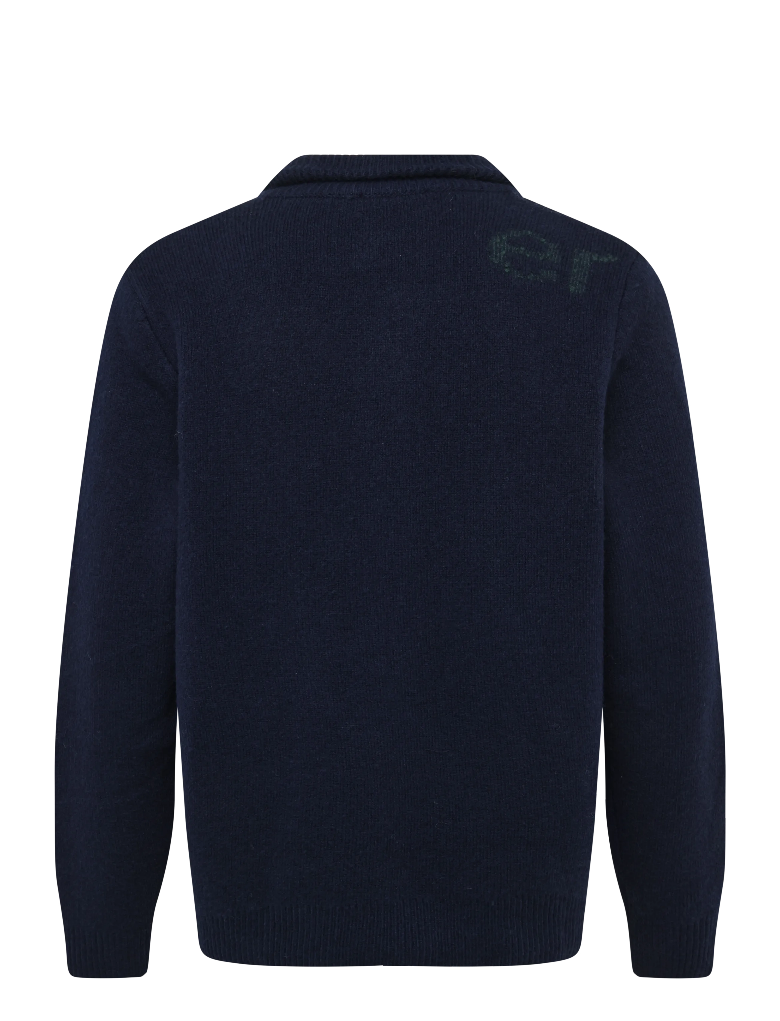 HOLZWEILER - Haza Logo Zip-Up Cardigan - pullover mit durchgehendem reißverschluss - navy mix - 1