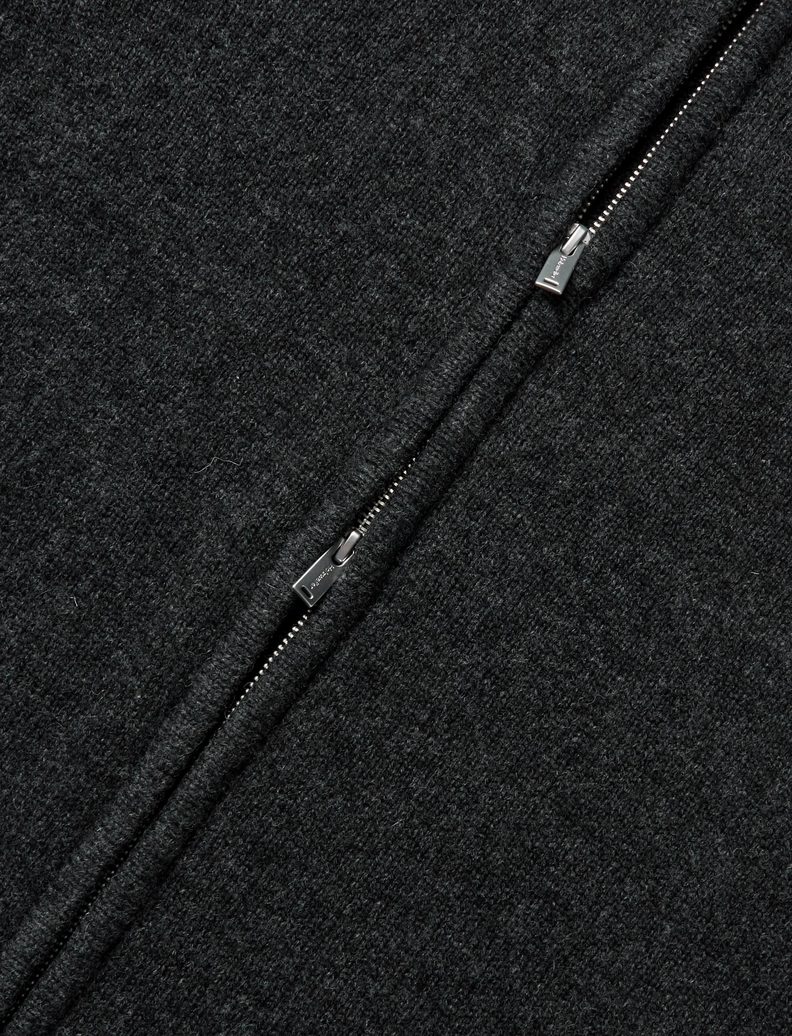 HOLZWEILER - Andreas Zip-Up Cardigan - pullover mit halbem reißverschluss - dk. grey - 3