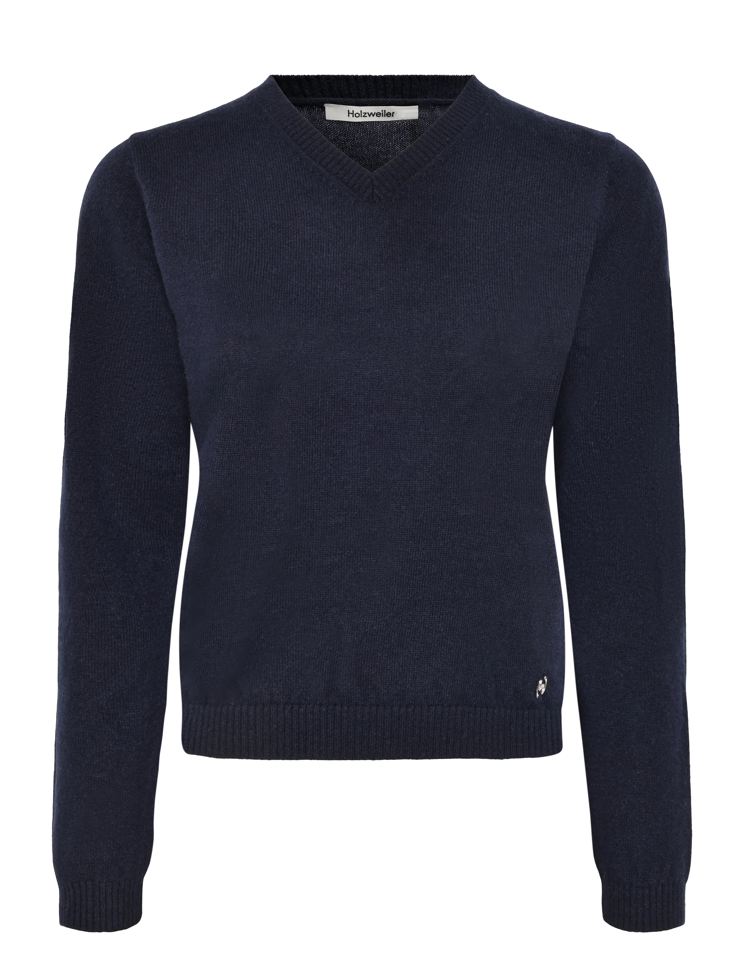 HOLZWEILER Isabella Cashmere V-Neck - Pullover - DK. NAVY / navy