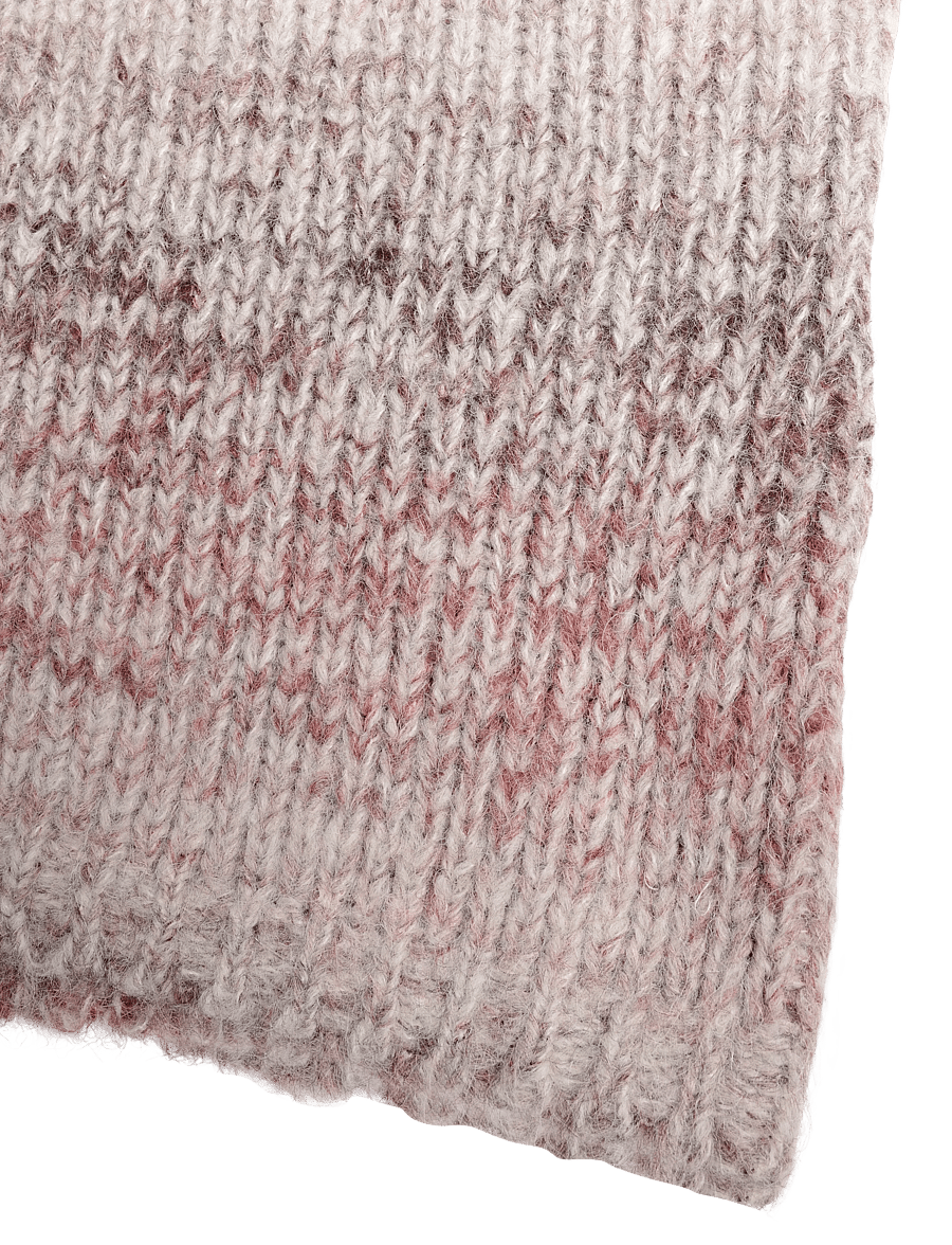 HOLZWEILER - Tine Gradient Cardigan - cardigans - burgundy mix - 3