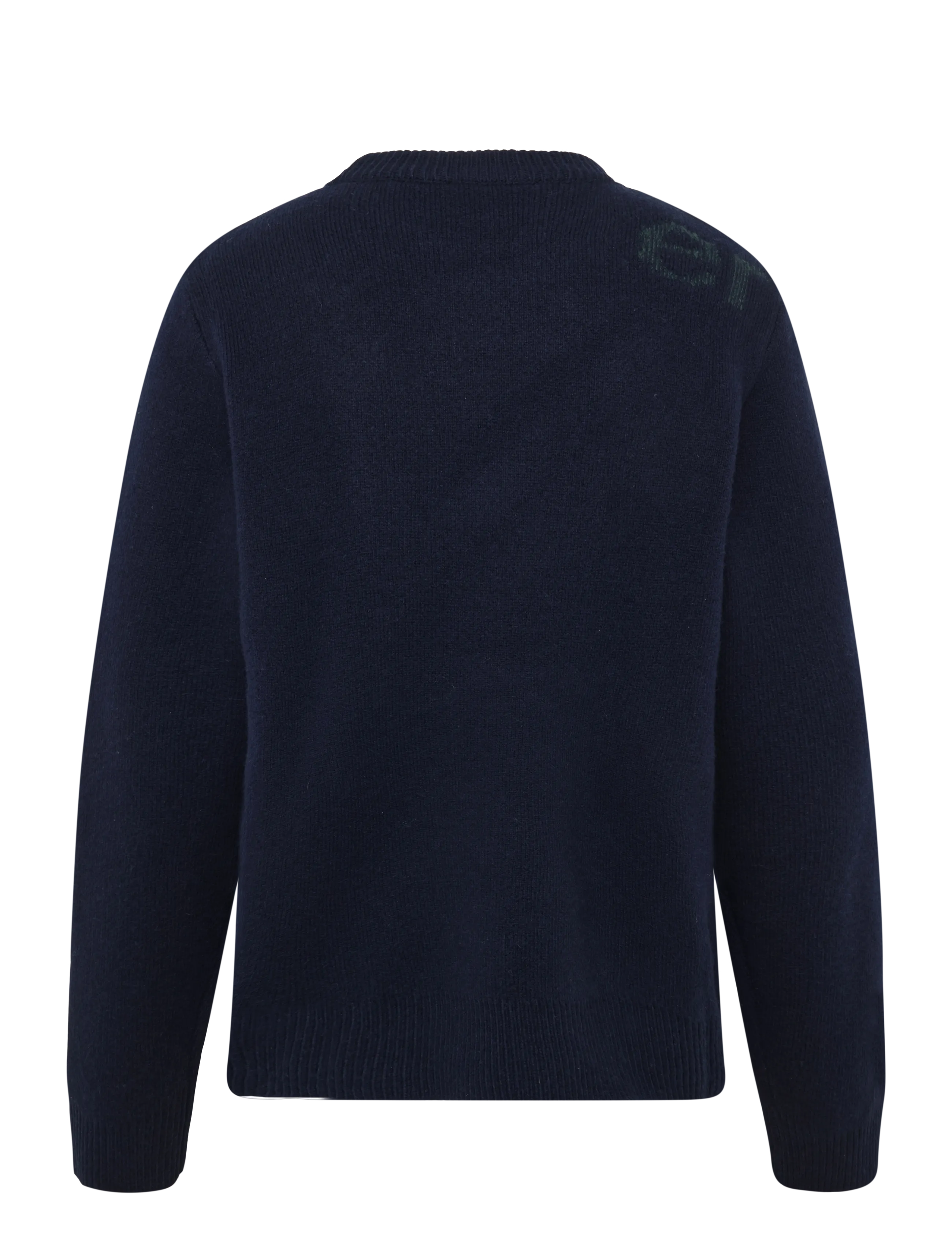 HOLZWEILER - Haza Logo Crewneck Sweater - round necks - navy mix - 1