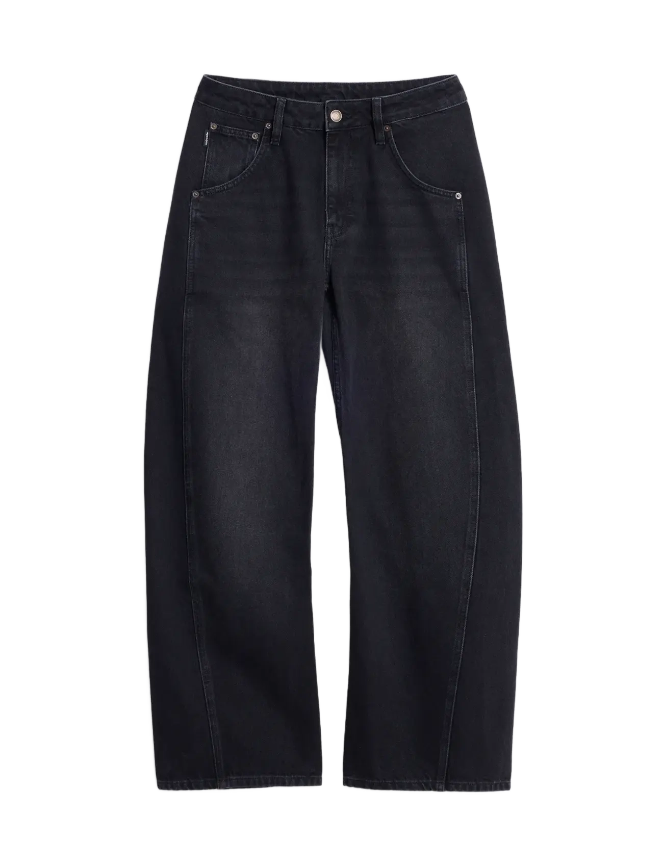 HOLZWEILER Elm Barrel Jeans - Barrel Jeans - BLACK WASHED / black