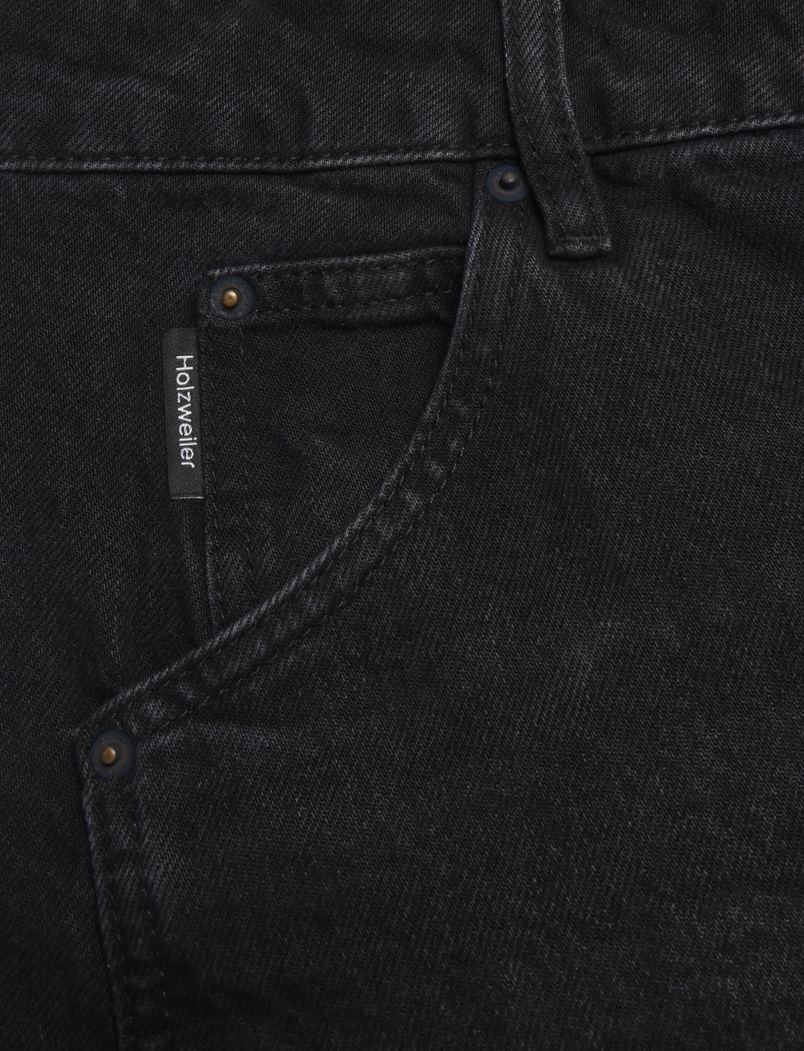 HOLZWEILER - Elm Barrel Jeans - barrel jeans - black washed - 2