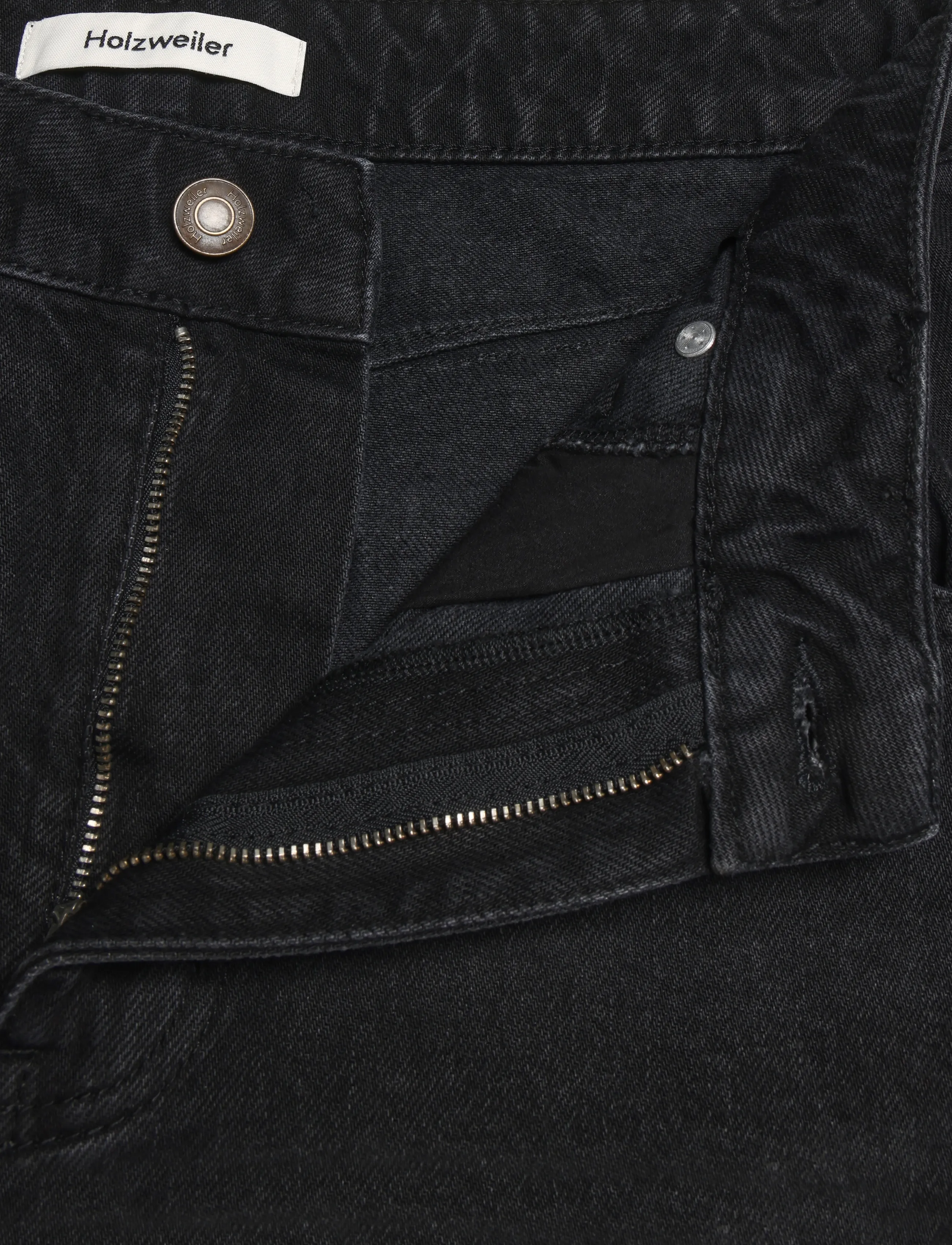 HOLZWEILER - Elm Barrel Jeans - barrel jeans - black washed - 3