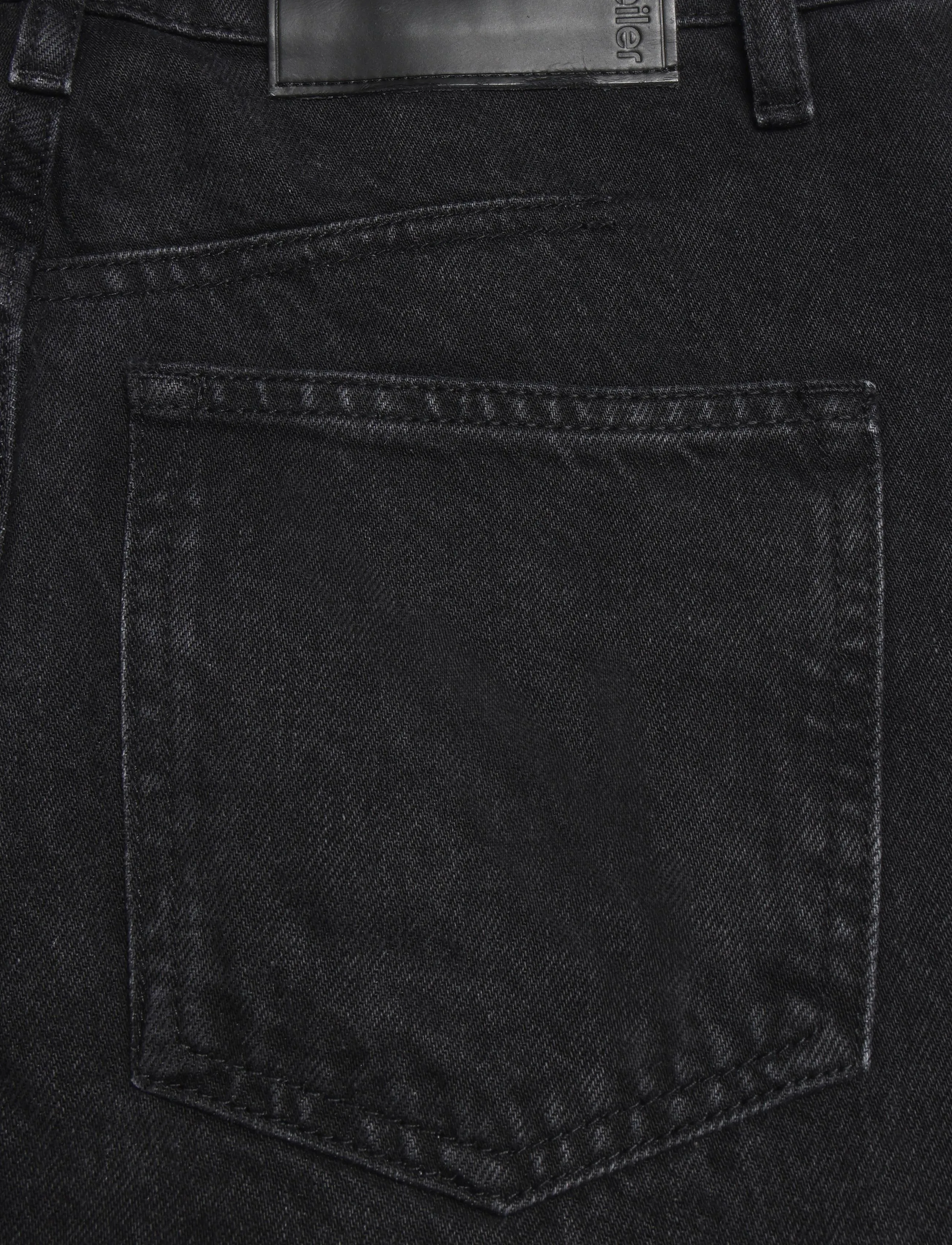 HOLZWEILER - Elm Barrel Jeans - barrel jeans - black washed - 4