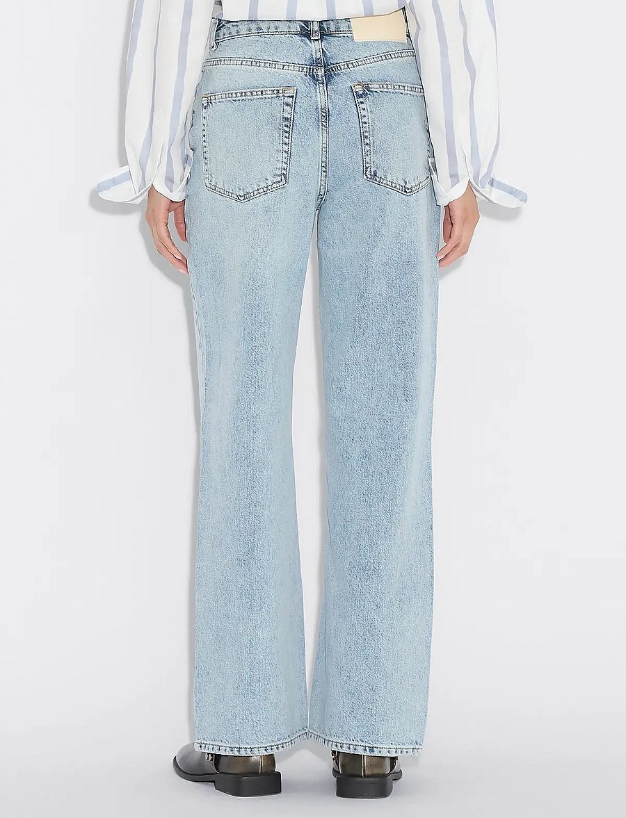 HOLZWEILER - W Wide Jeans - brede jeans - blue washed - 4