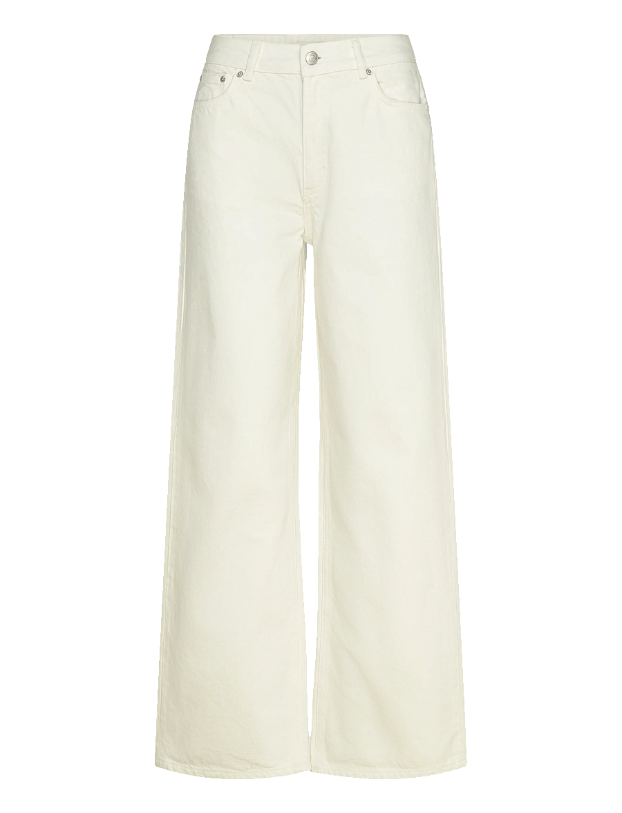 HOLZWEILER - W Wide Jeans - hosen mit weitem bein - ecru - 1