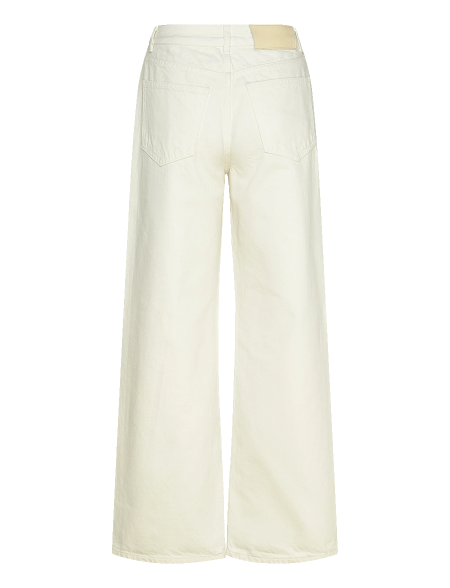 HOLZWEILER - W Wide Jeans - hosen mit weitem bein - ecru - 2