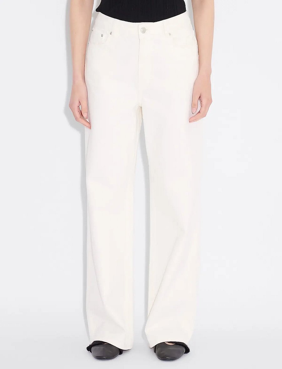 HOLZWEILER - W Wide Jeans - hosen mit weitem bein - ecru - 4