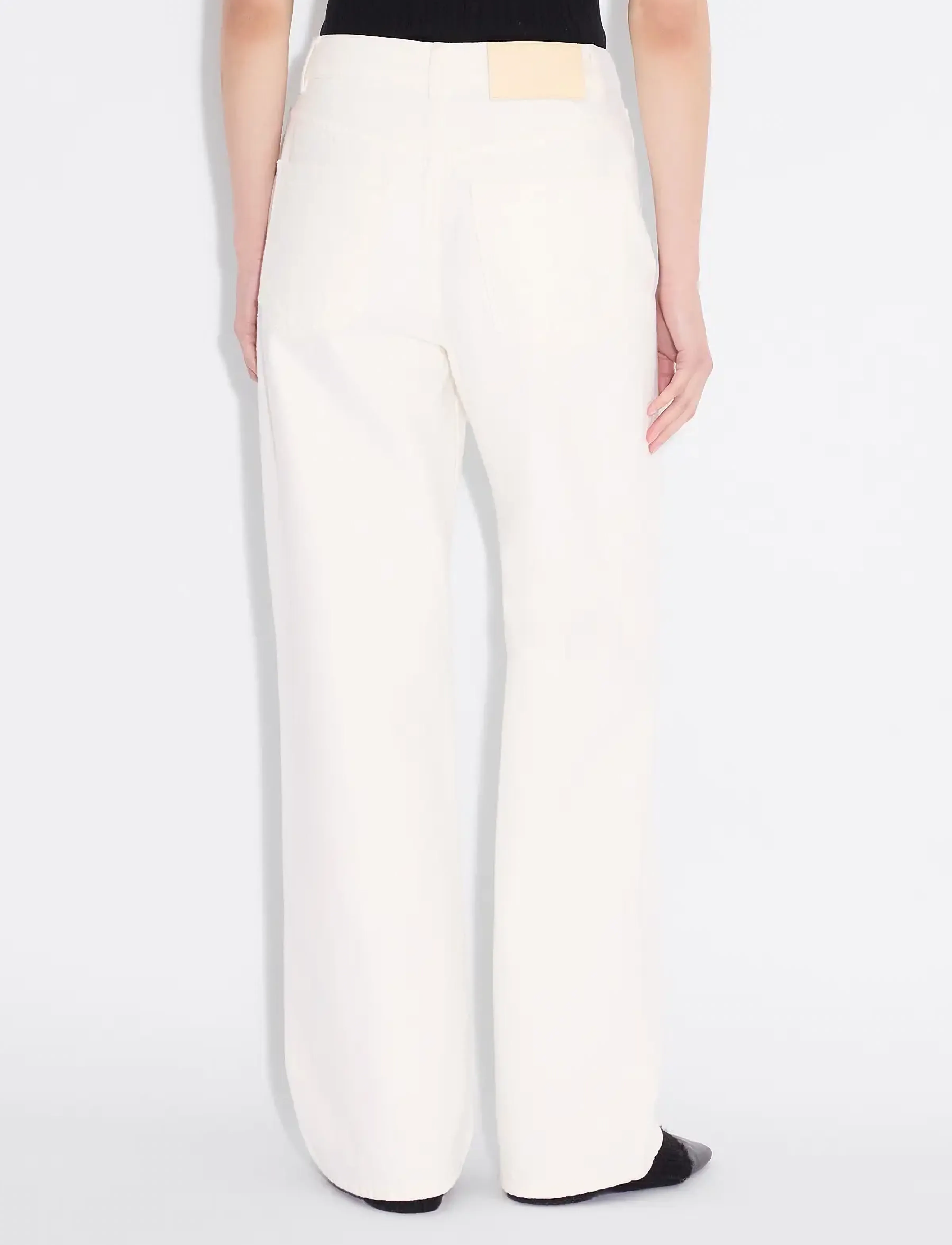 HOLZWEILER - W Wide Jeans - hosen mit weitem bein - ecru - 5