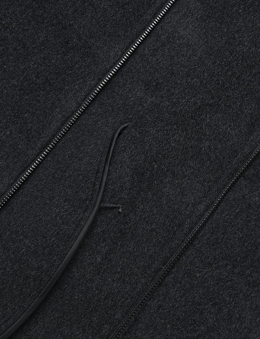 HOLZWEILER - Chive Zip-Up Wool Jacket - winterjacken - dk. grey - 4