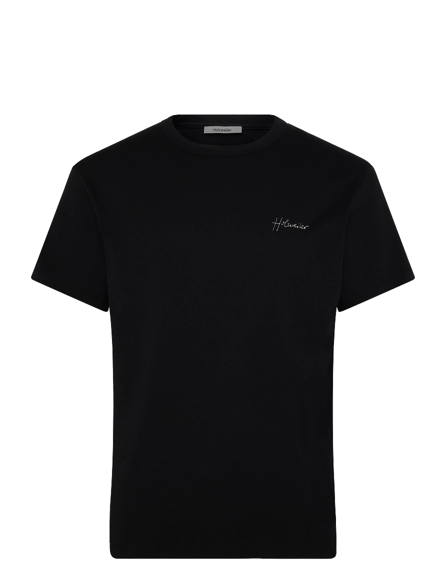HOLZWEILER - Charlie Tee - lühikeste varrukatega t-särgid - black - 0
