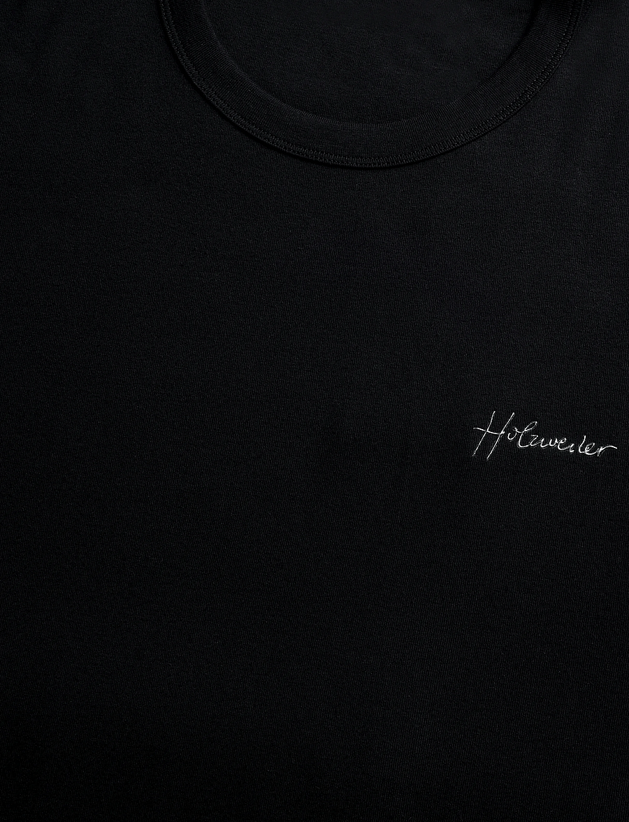 HOLZWEILER - Charlie Tee - lühikeste varrukatega t-särgid - black - 2