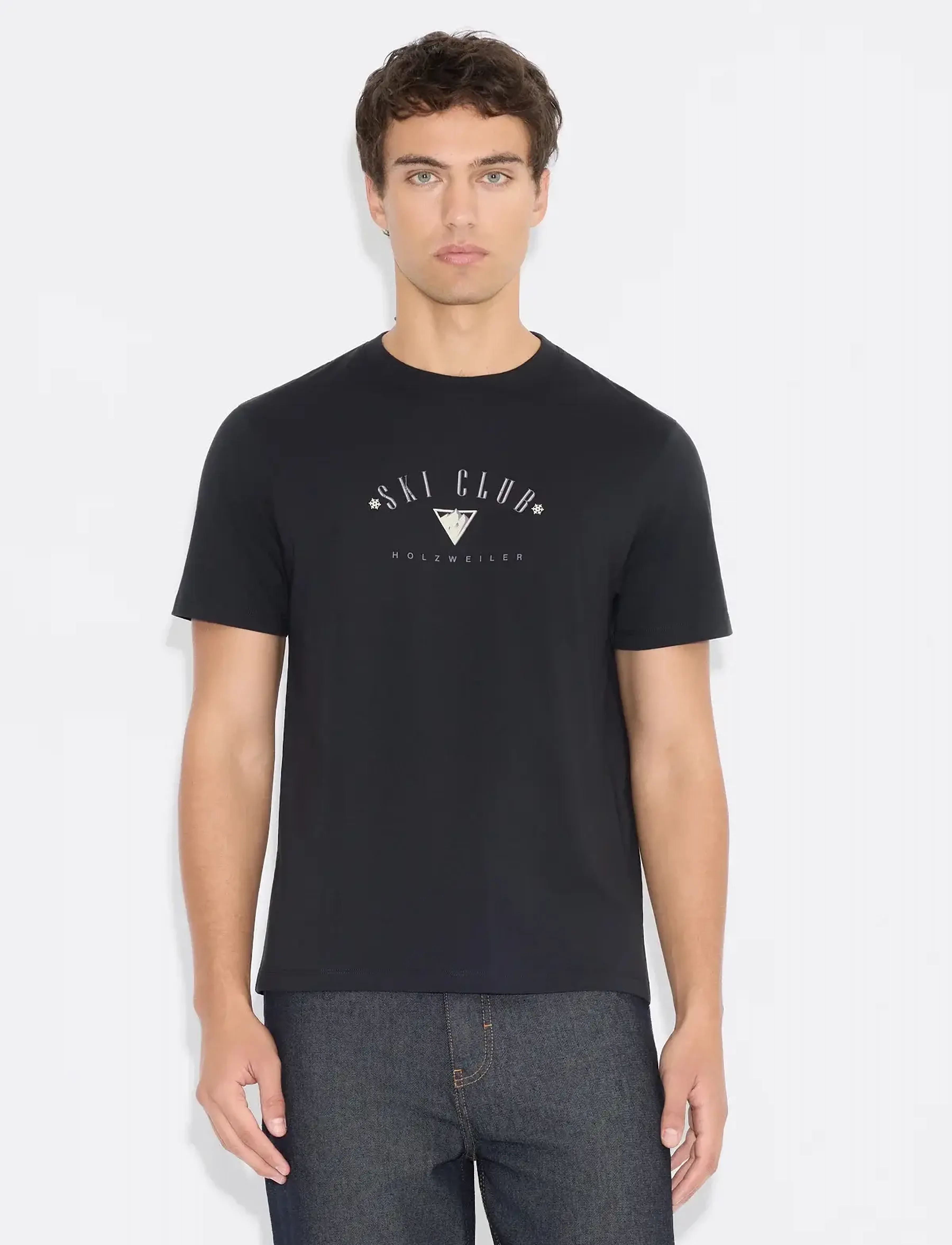 HOLZWEILER Axel Tee - Riided - BLACK / black