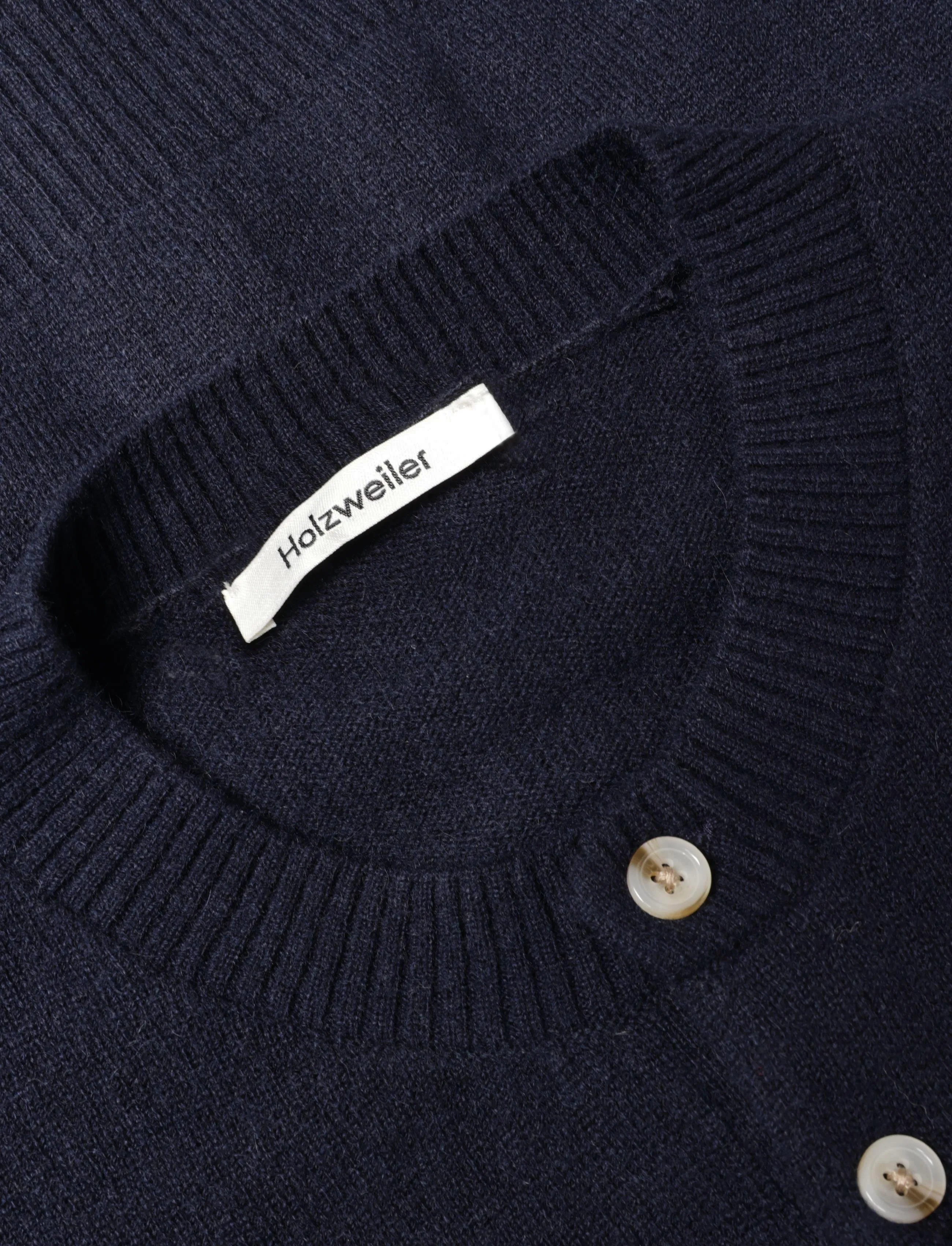 HOLZWEILER - Isabella Cashmere Cardigan - dk. navy - 2