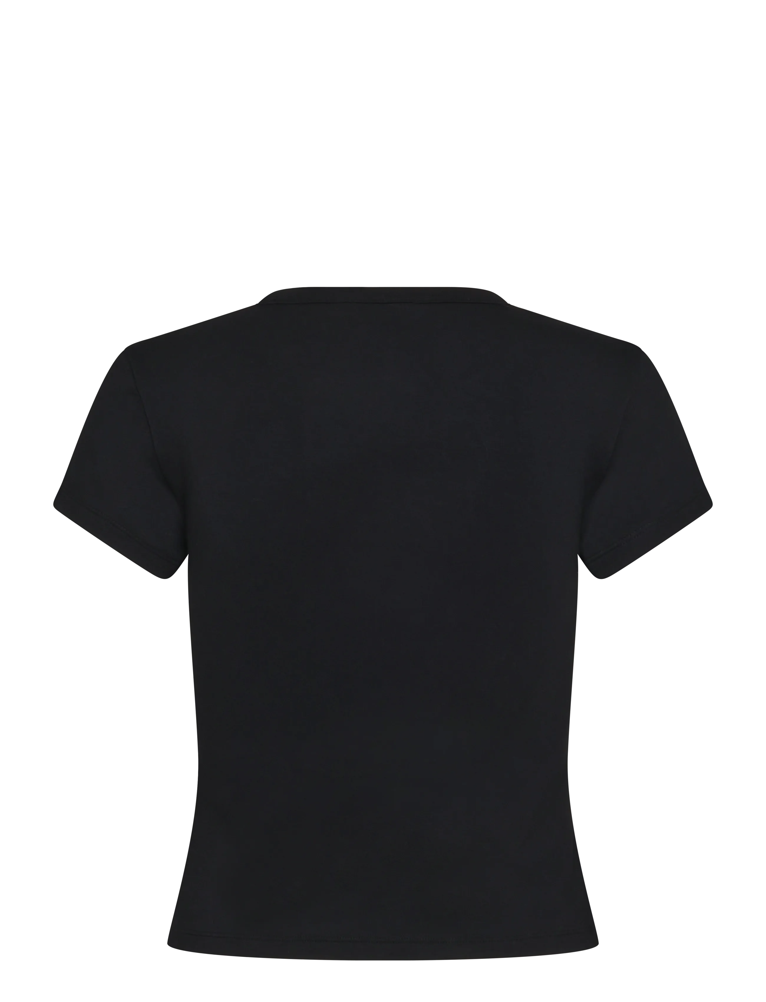 HOLZWEILER - Baby Tee - t-shirts - black - 1
