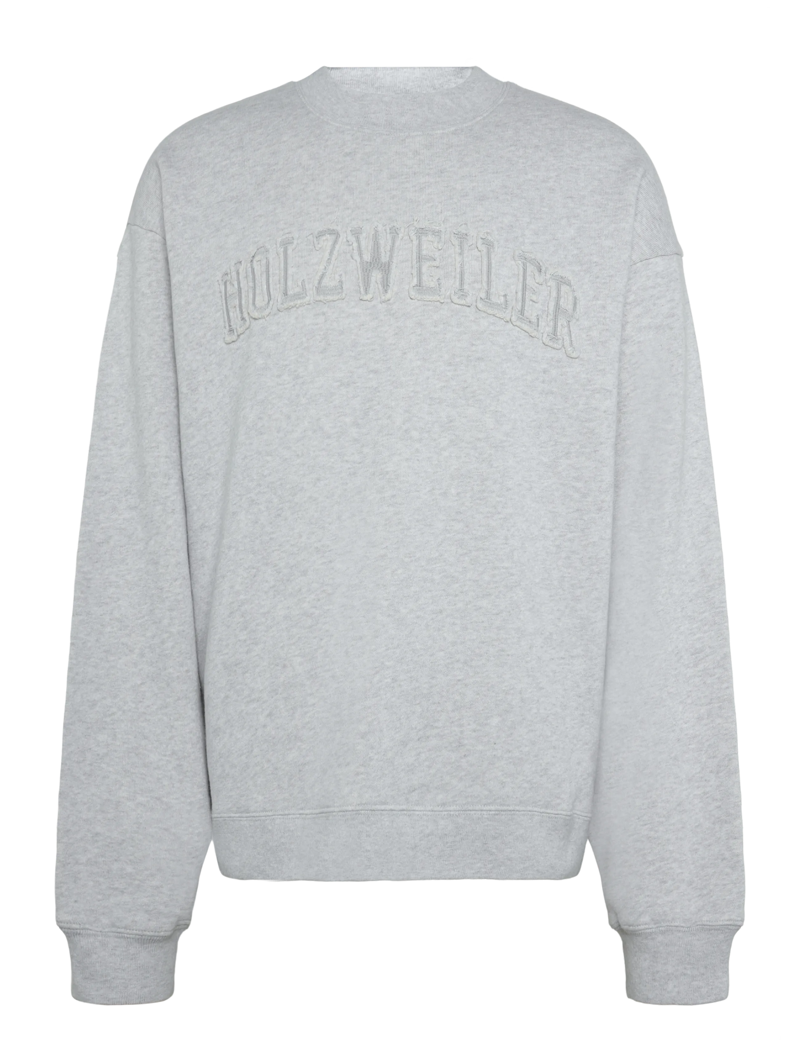 HOLZWEILER Anthony Crewneck Sweater - Sweatshirts - LT. GREY MIX / grey