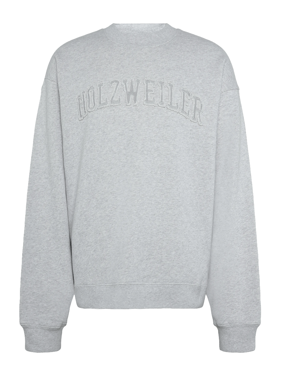 HOLZWEILER - Anthony Crewneck Sweater - dressipluusid - lt. grey mix - 0