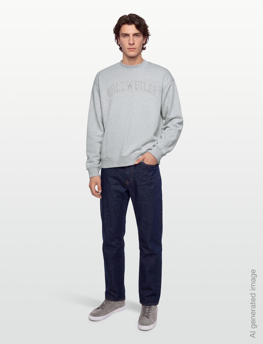 HOLZWEILER - Anthony Crewneck Sweater - dressipluusid - lt. grey mix - 0
