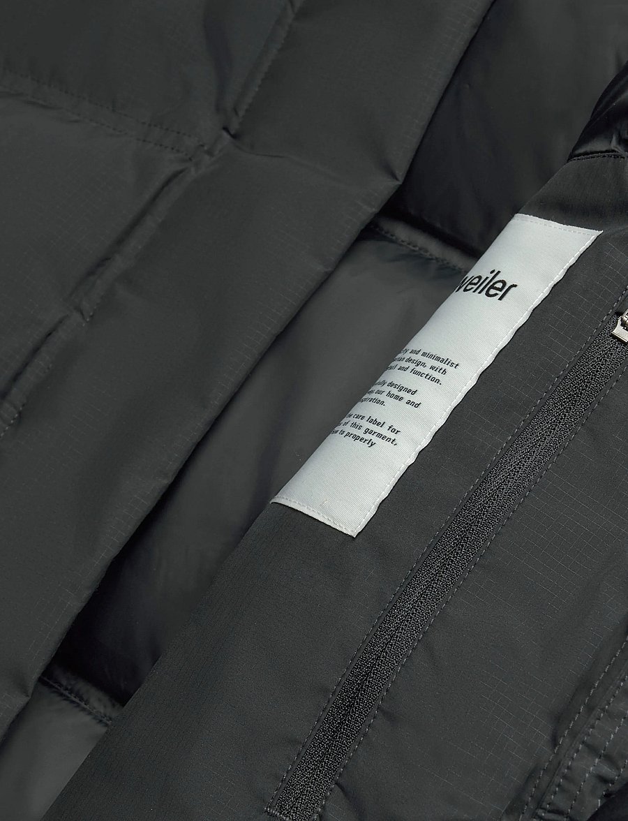 HOLZWEILER - Steilia Ripstop Down Jkt - dun- & vadderade jackor - black - 4