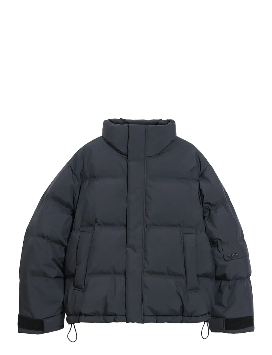 HOLZWEILER - Narvik Ripstop Down Jacket - talvejoped - black - 1
