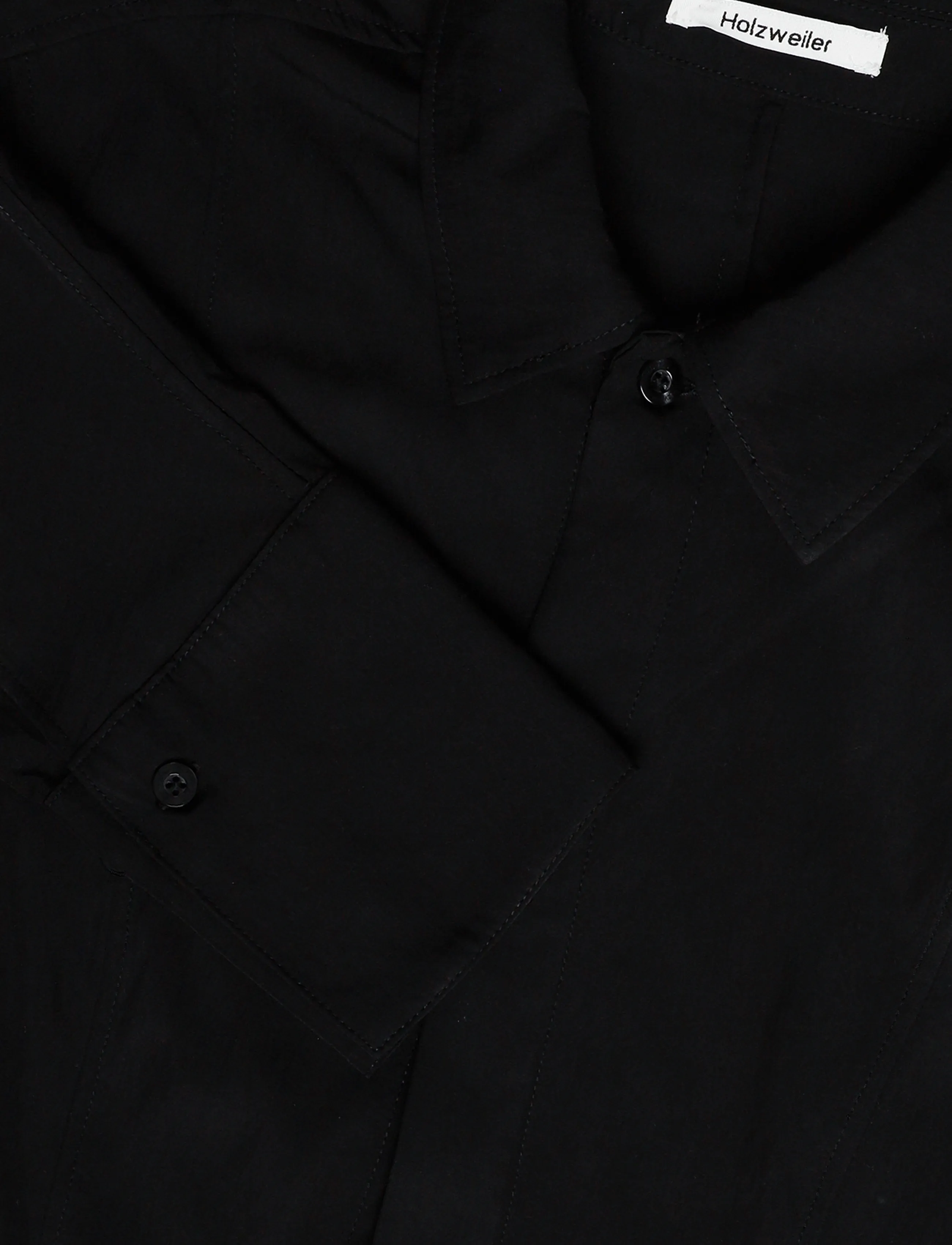 HOLZWEILER - Sara Shirt - langärmlige hemden - black - 2