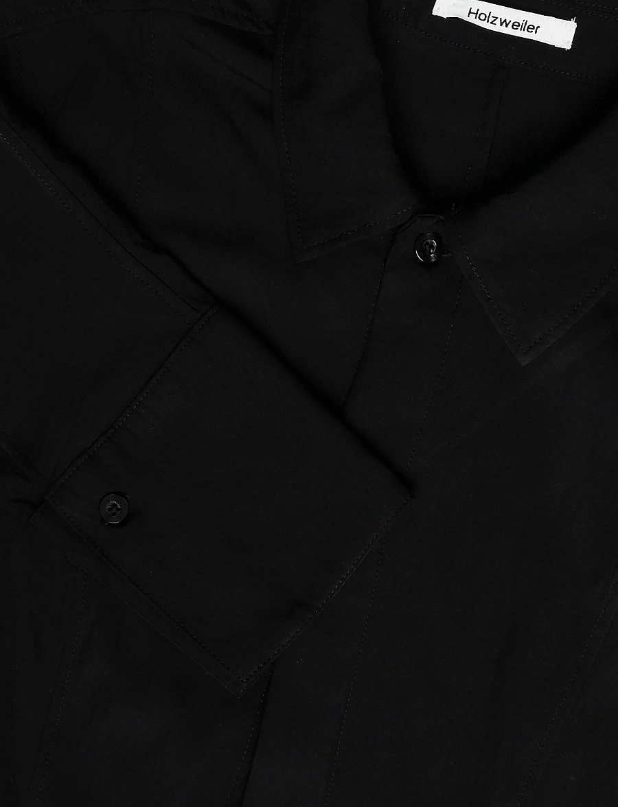 HOLZWEILER - Sara Shirt - langärmlige hemden - black - 2