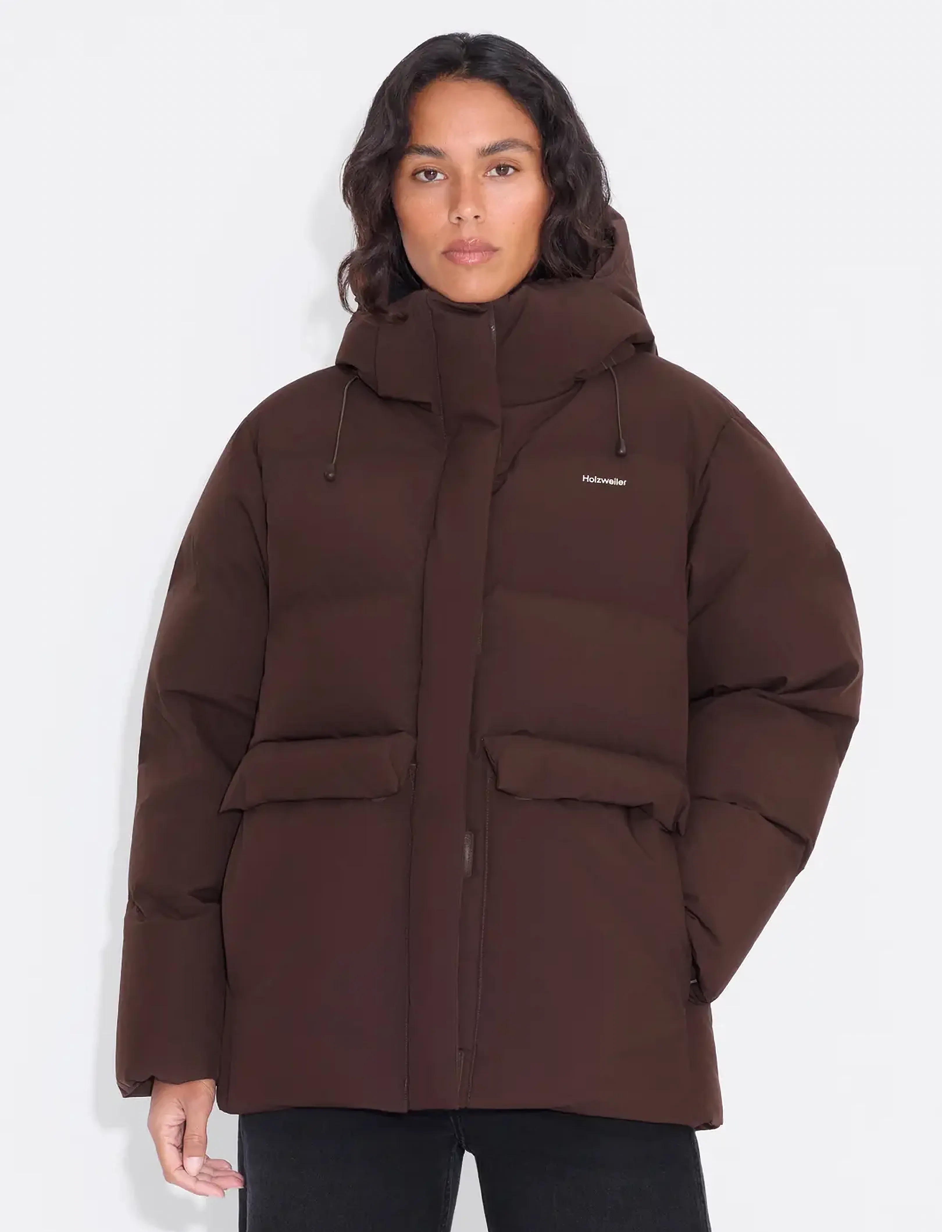 HOLZWEILER Besseggen Down Jacket - HOLZWEILER - DK. BROWN / brown