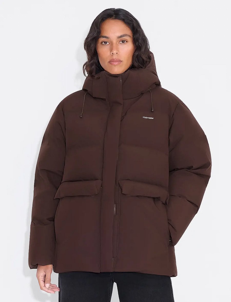 HOLZWEILER - Besseggen Down Jacket - down- & padded jackets - dk. brown - 0