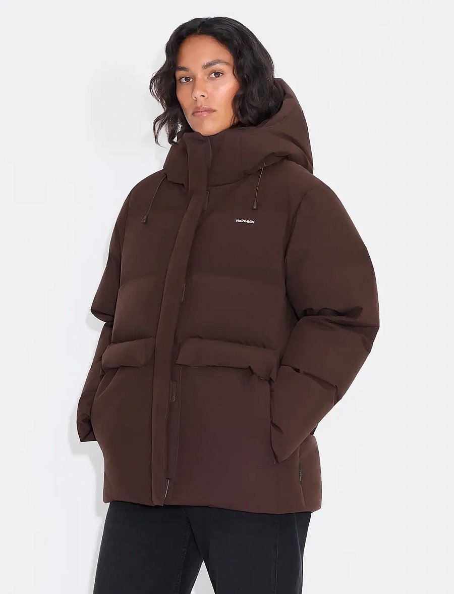 HOLZWEILER - Besseggen Down Jacket - down- & padded jackets - dk. brown - 2
