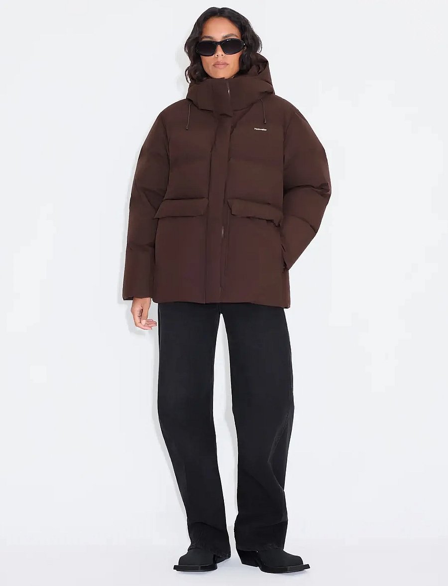 HOLZWEILER - Besseggen Down Jacket - down- & padded jackets - dk. brown - 4